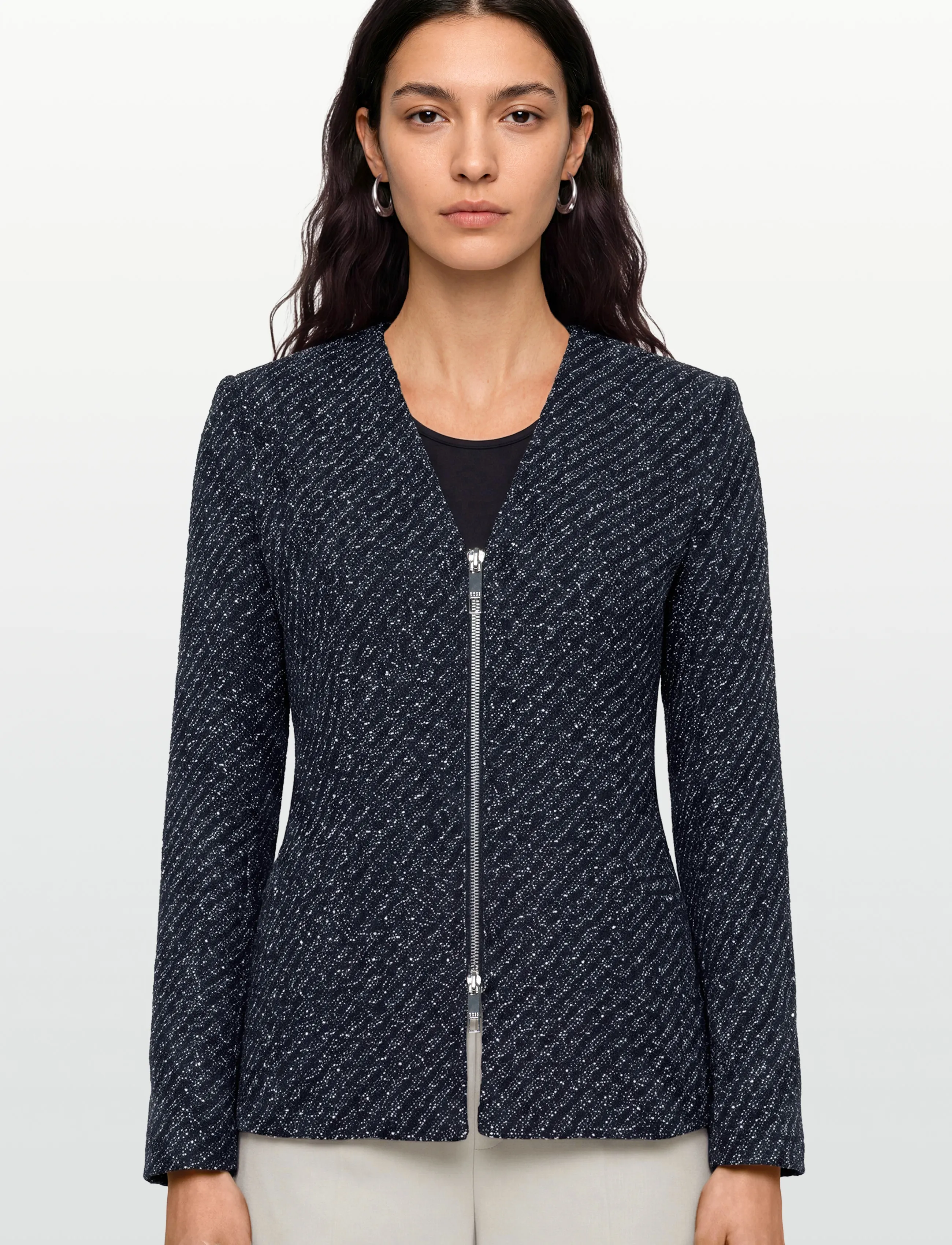 BOSS - Jia19 - bouclé blazers - open miscellaneous - 3