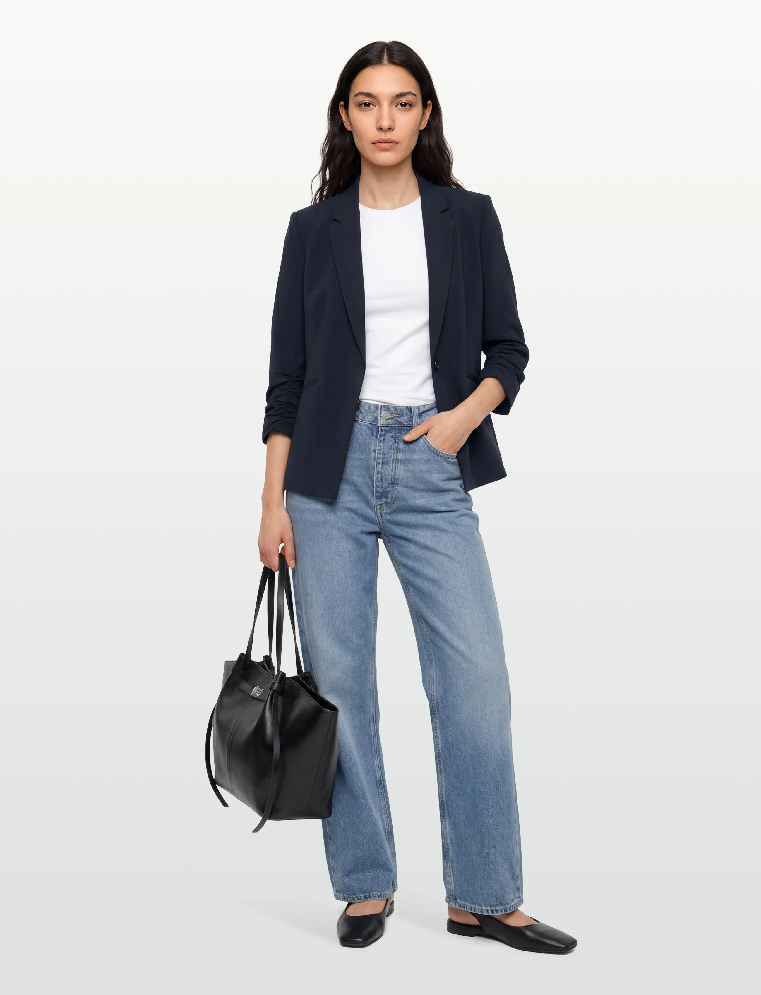 BOSS Jia16, 32, Blazer, Marineblau - Single Breasted Frauen