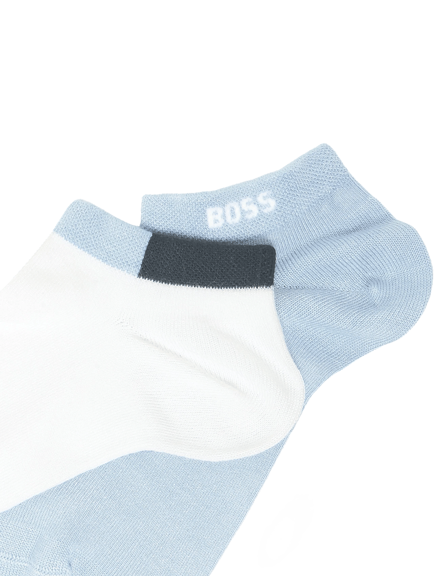 BOSS - 2PAS Design VIBamboo - multipack strømper - light/pastel blue - 4