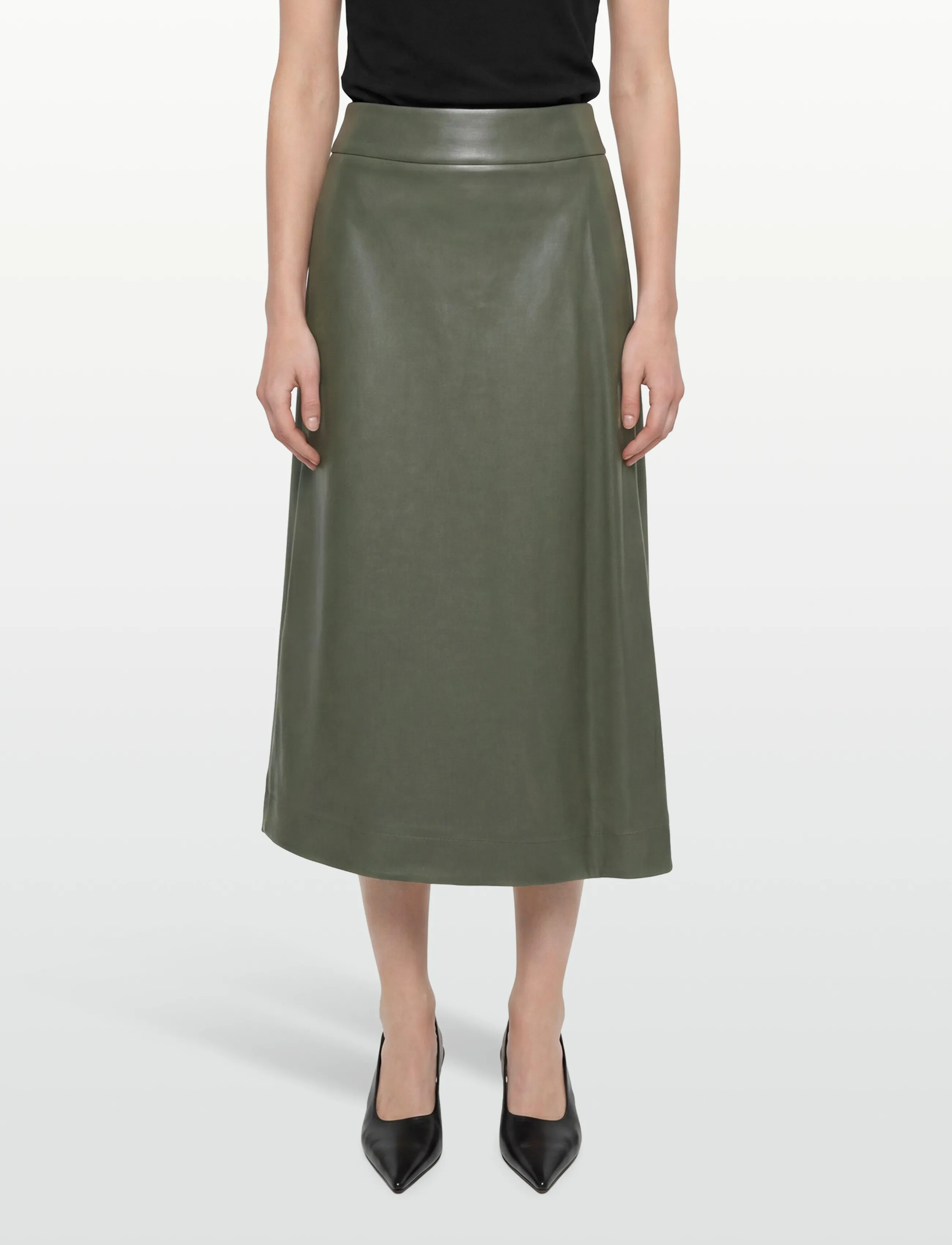 BOSS - Ventara1 - midi-röcke - dark green - 3