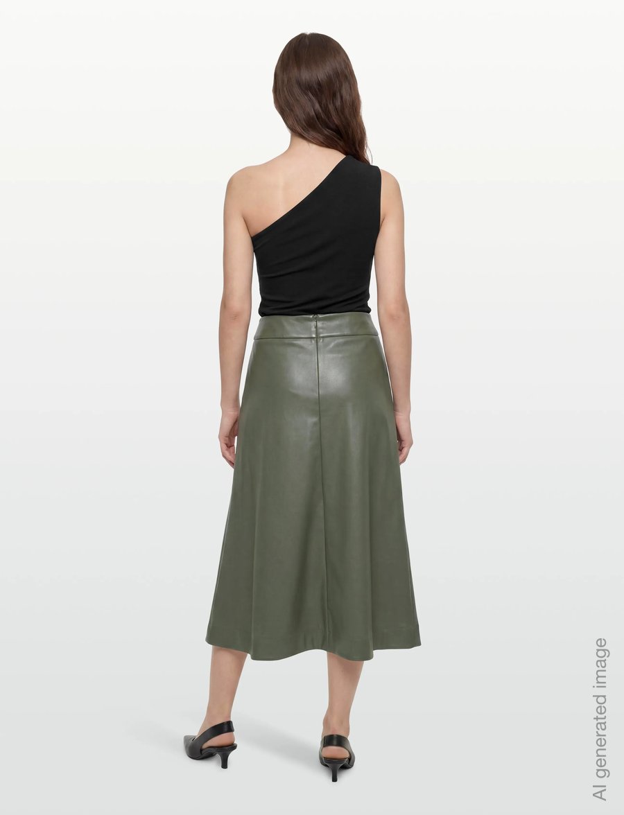 BOSS - Ventara1 - midi-röcke - dark green - 4