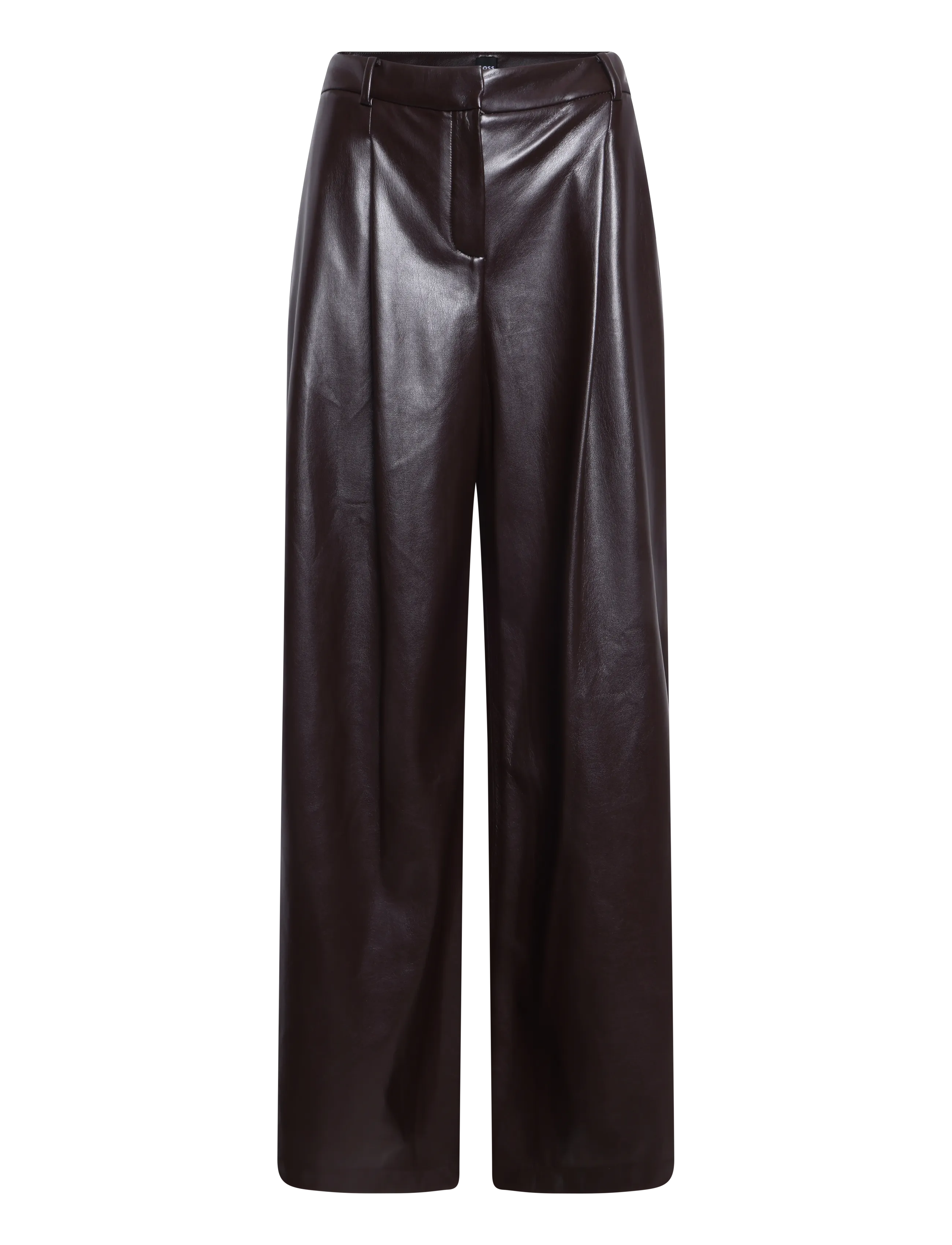 BOSS Tiana4-M - Püksid - MEDIUM BROWN / brown