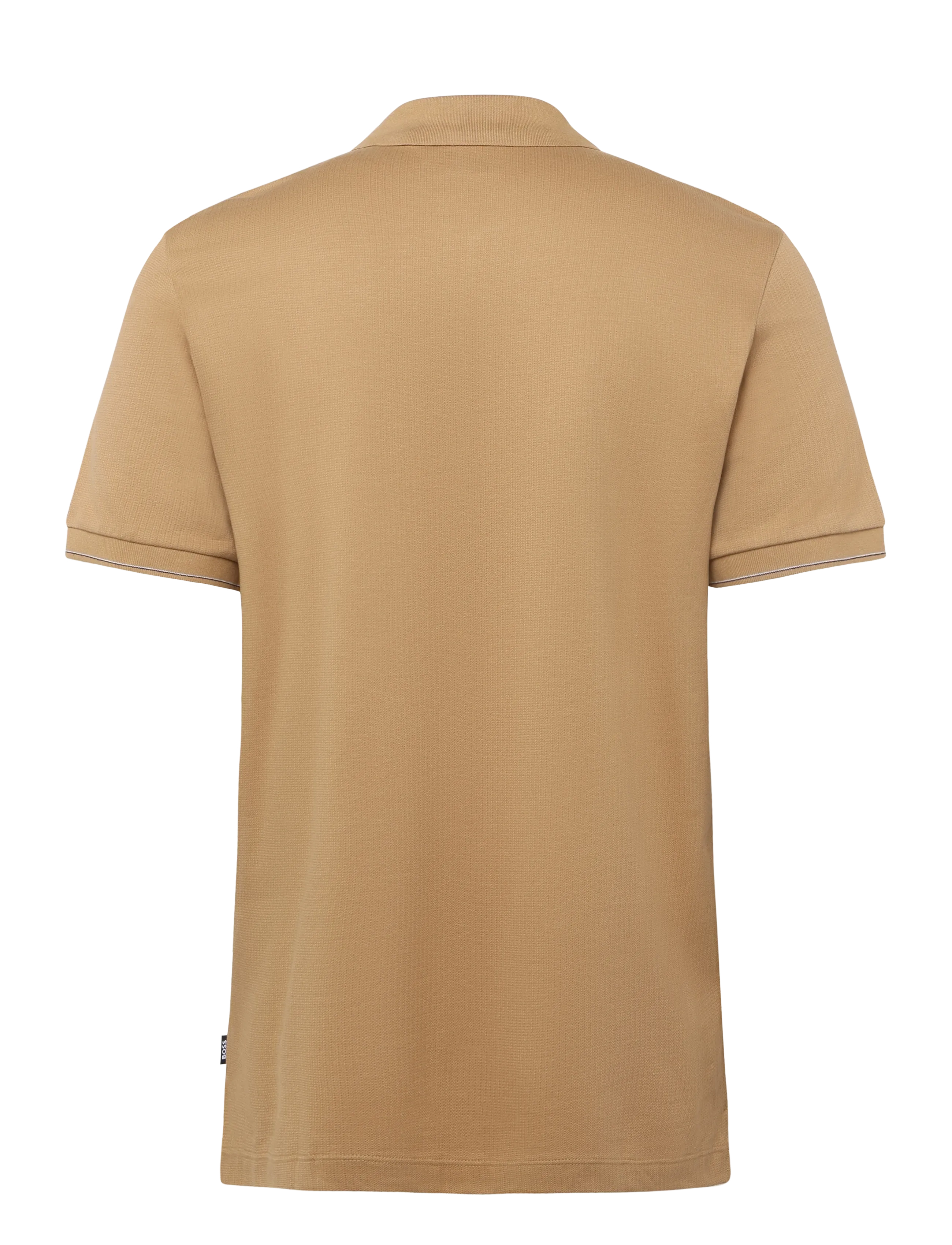 BOSS - C-Pei 90 - langärmlige strick-polohemden - medium beige - 1