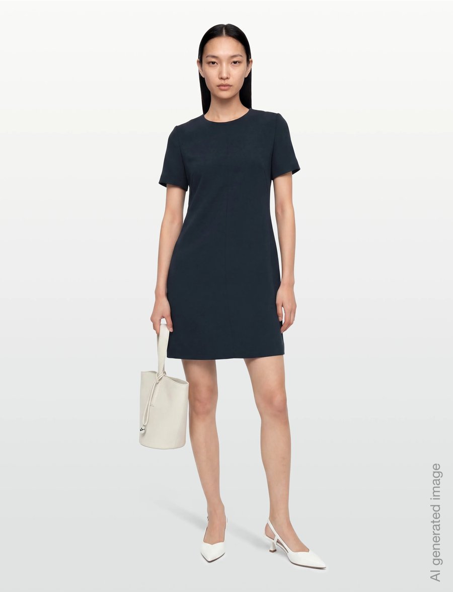 BOSS - Dinderah - short dresses - dark blue - 0