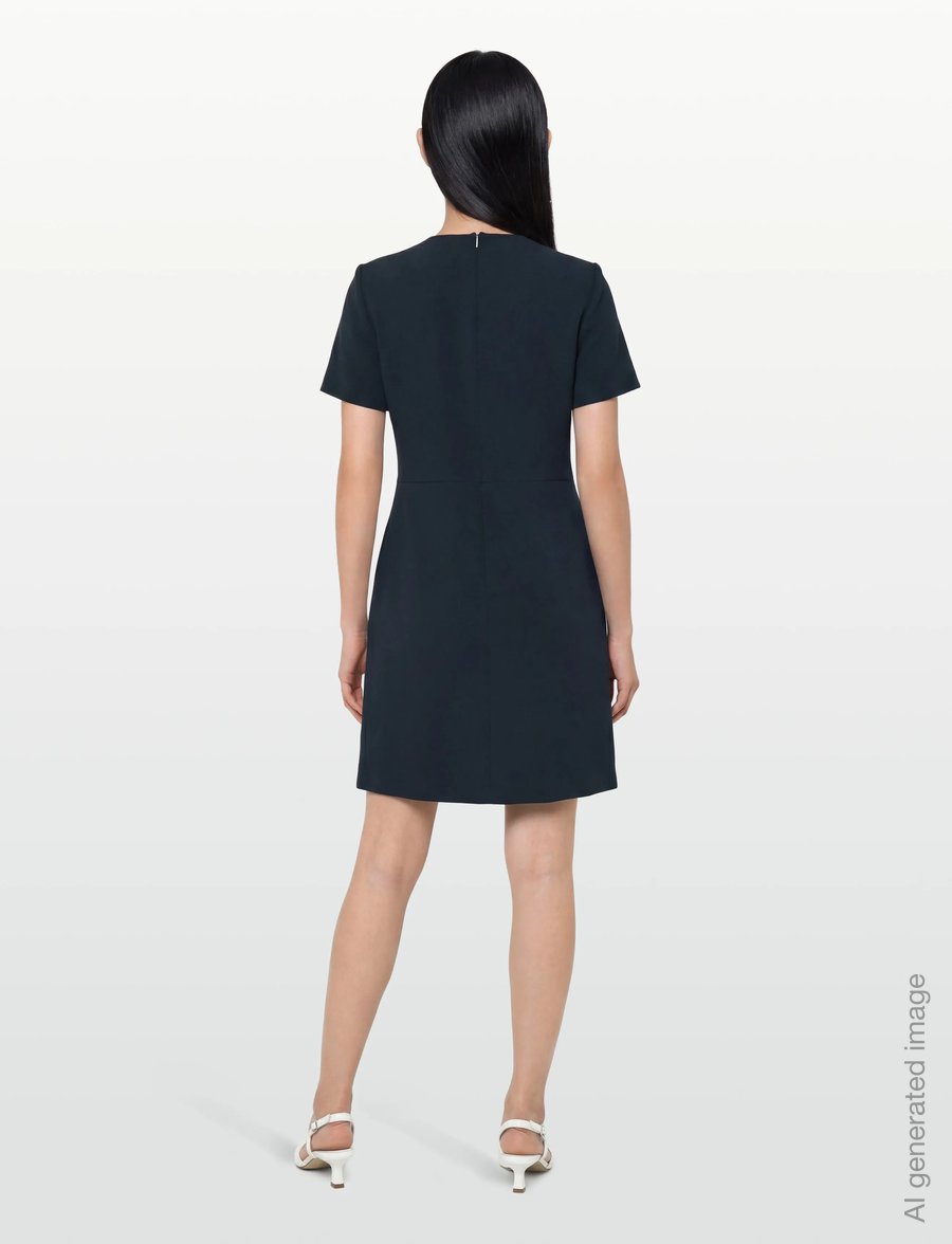 BOSS - Dinderah - short dresses - dark blue - 5