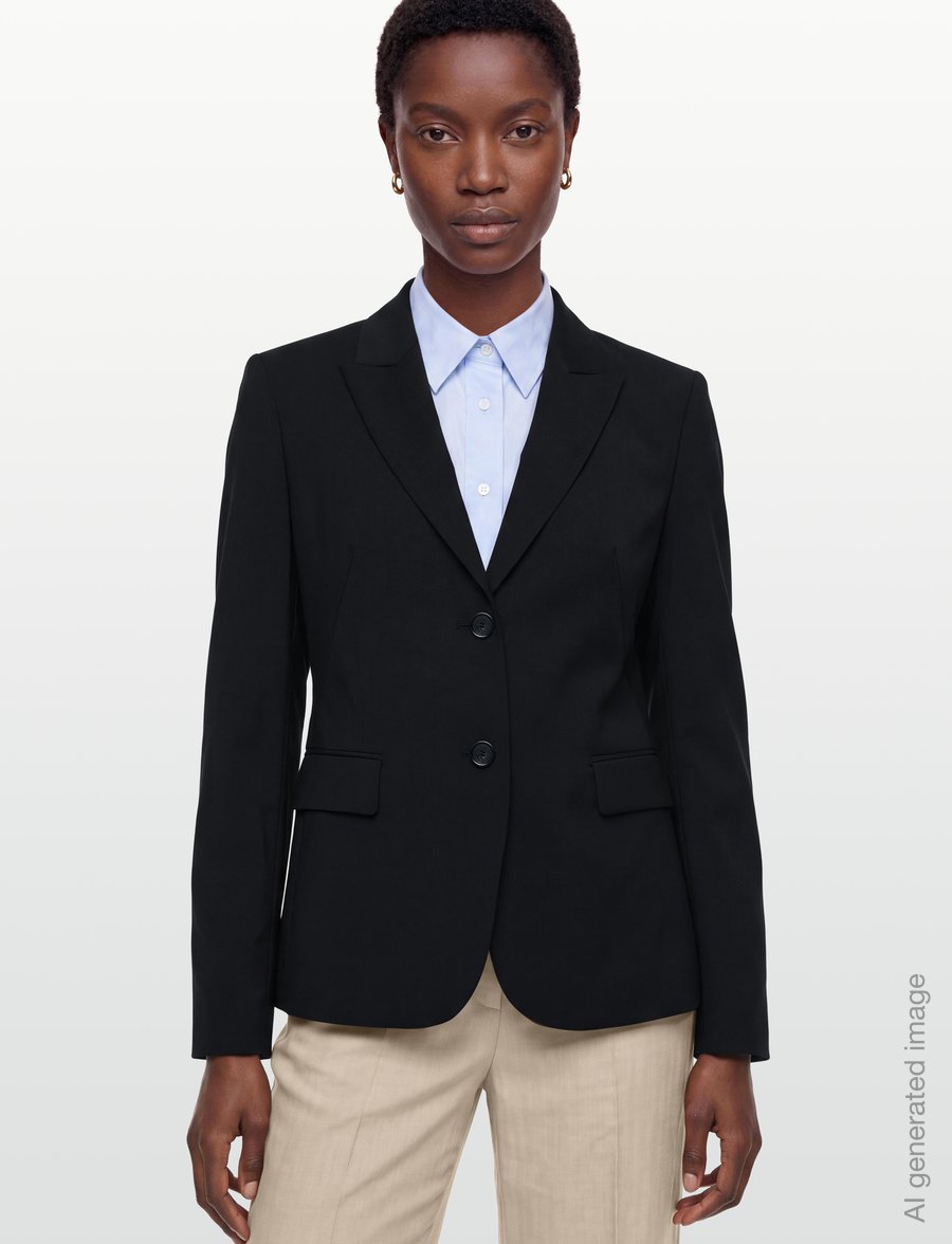 BOSS - Jialeah - single breasted blazers - black - 3