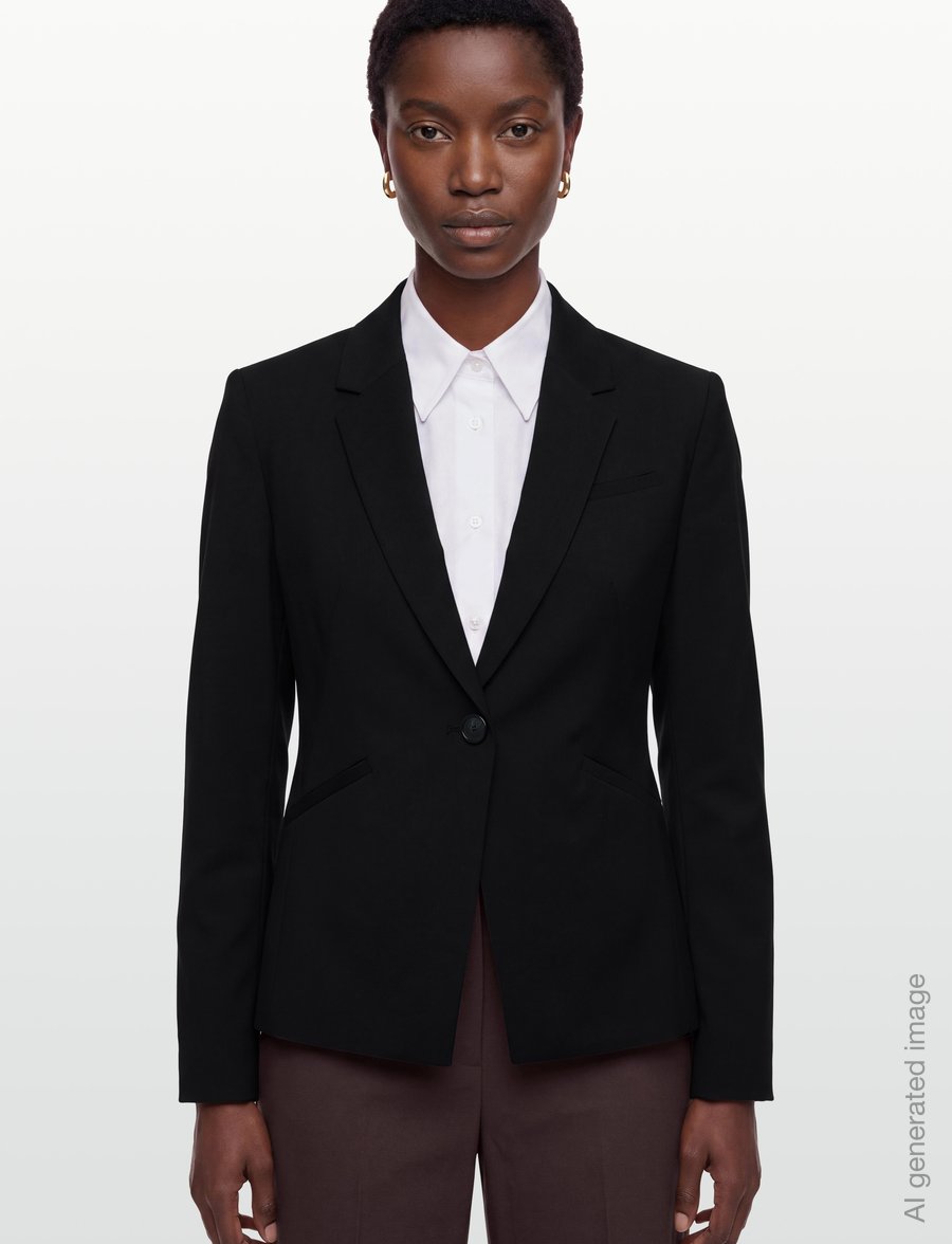 BOSS - Jiah - single breasted blazers - black - 3