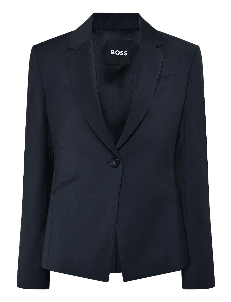 BOSS - Jiah - enkeltradede blazere - dark blue - 1