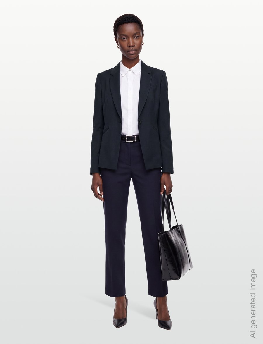 BOSS - Jiah - enkeltradede blazere - dark blue - 0