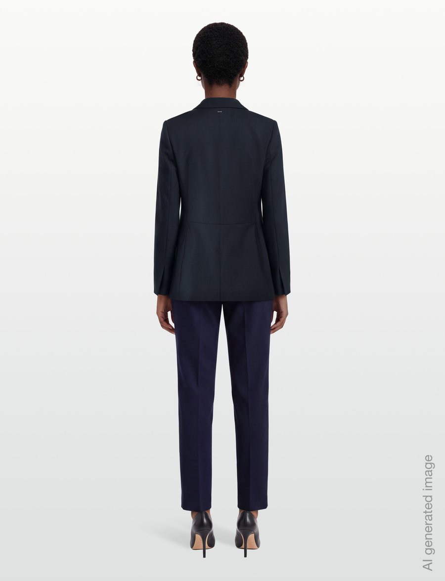 BOSS - Jiah - enkeltradede blazere - dark blue - 4