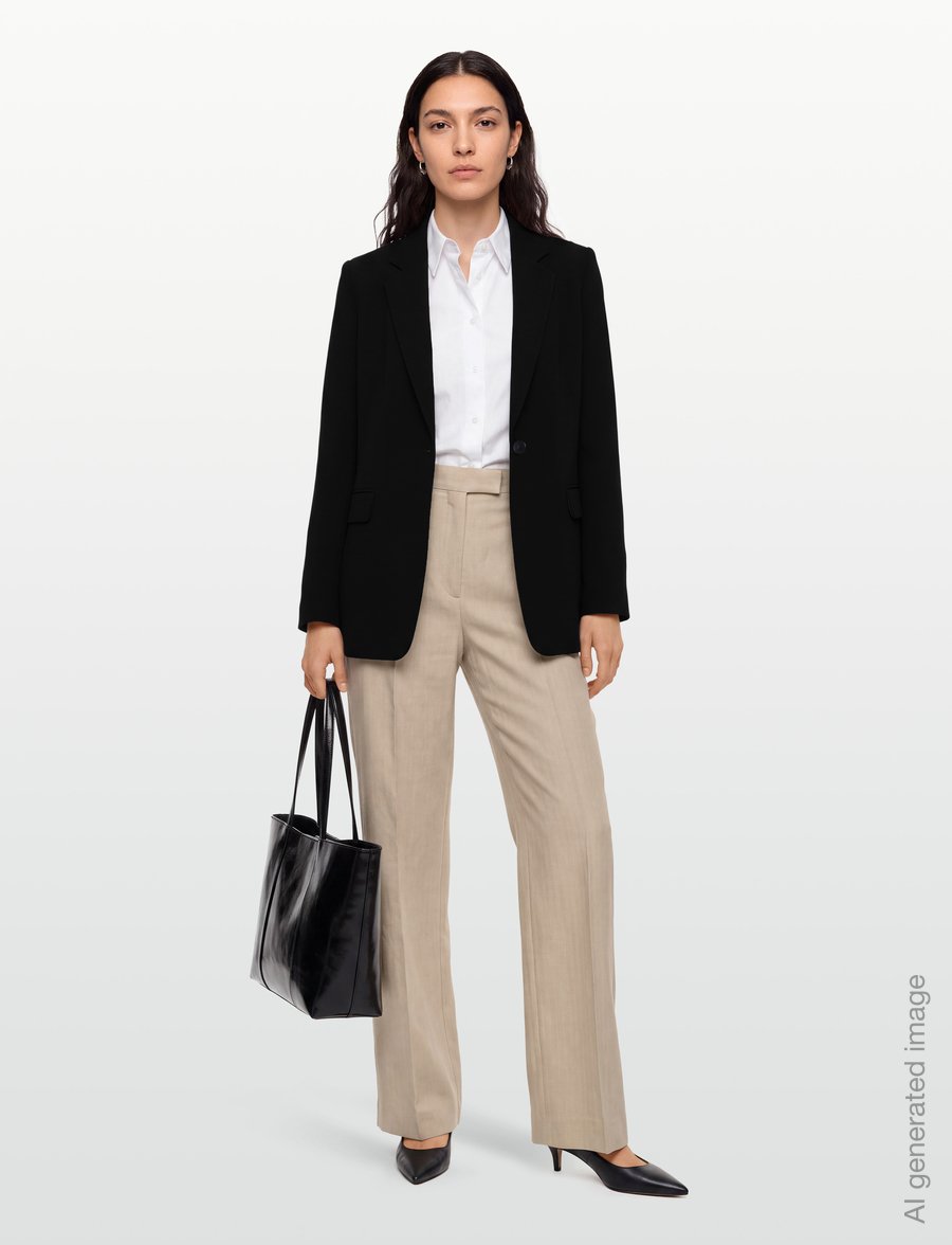 BOSS - Jemmah - einreihige blazer - black - 0