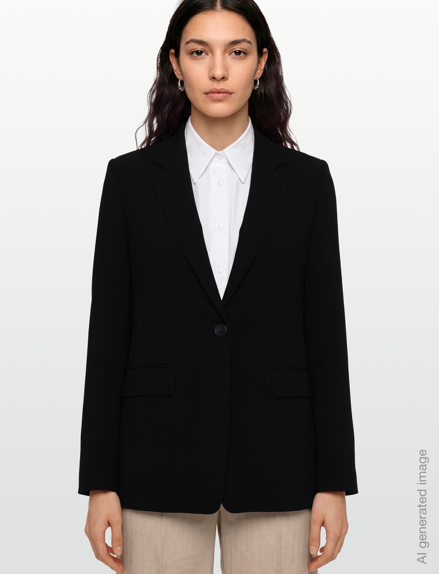 BOSS - Jemmah - einreihige blazer - black - 3