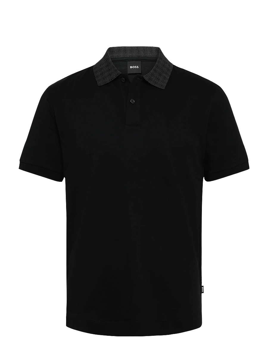 BOSS - H-Parlay 49 - short-sleeved polos - black - 0