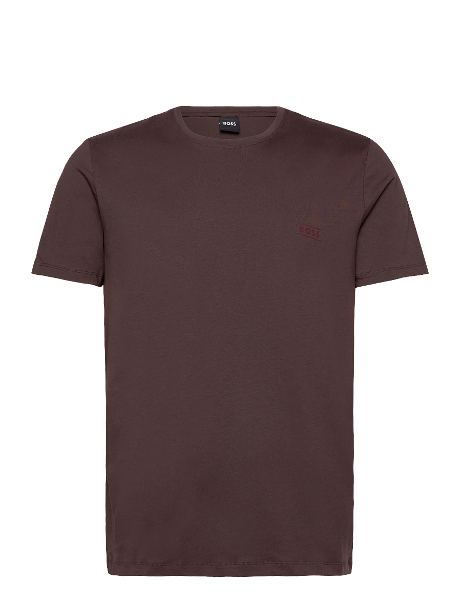 BOSS - TShirtRN 365 - pyjamasöverdelar - dark brown - 0