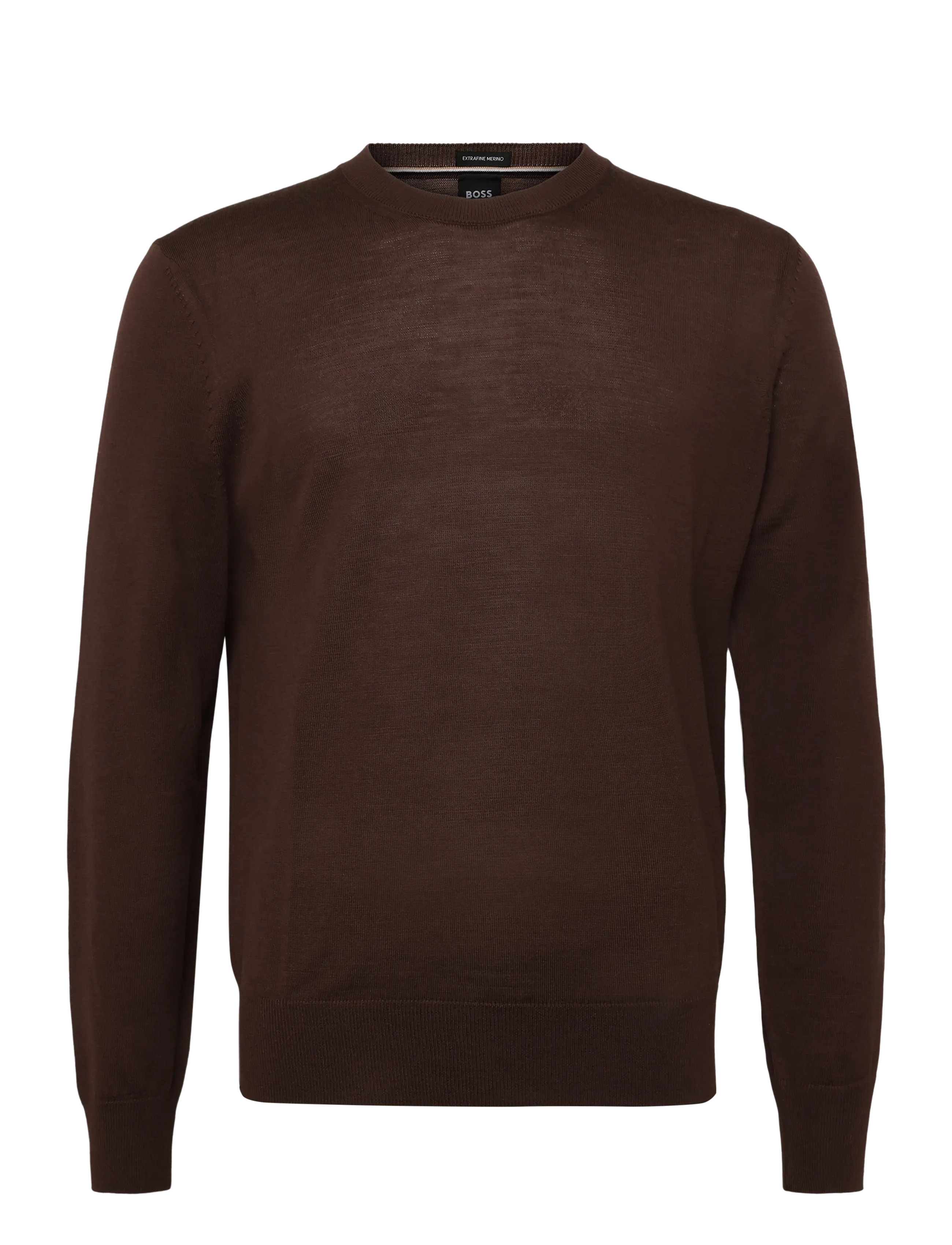 BOSS H-Leno - Strickmode - DARK BROWN / brown