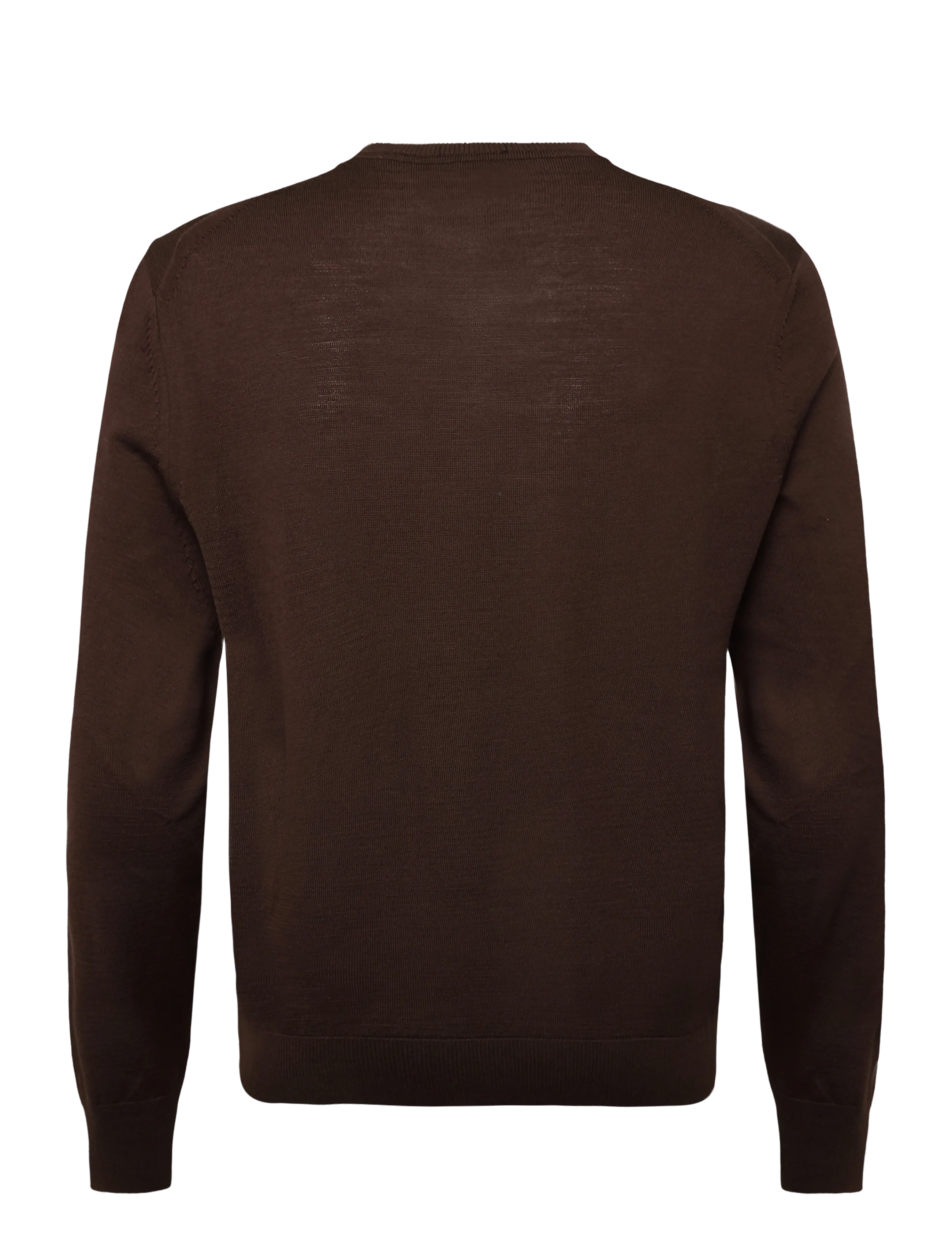 BOSS - H-Leno - rundhals - dark brown - 1