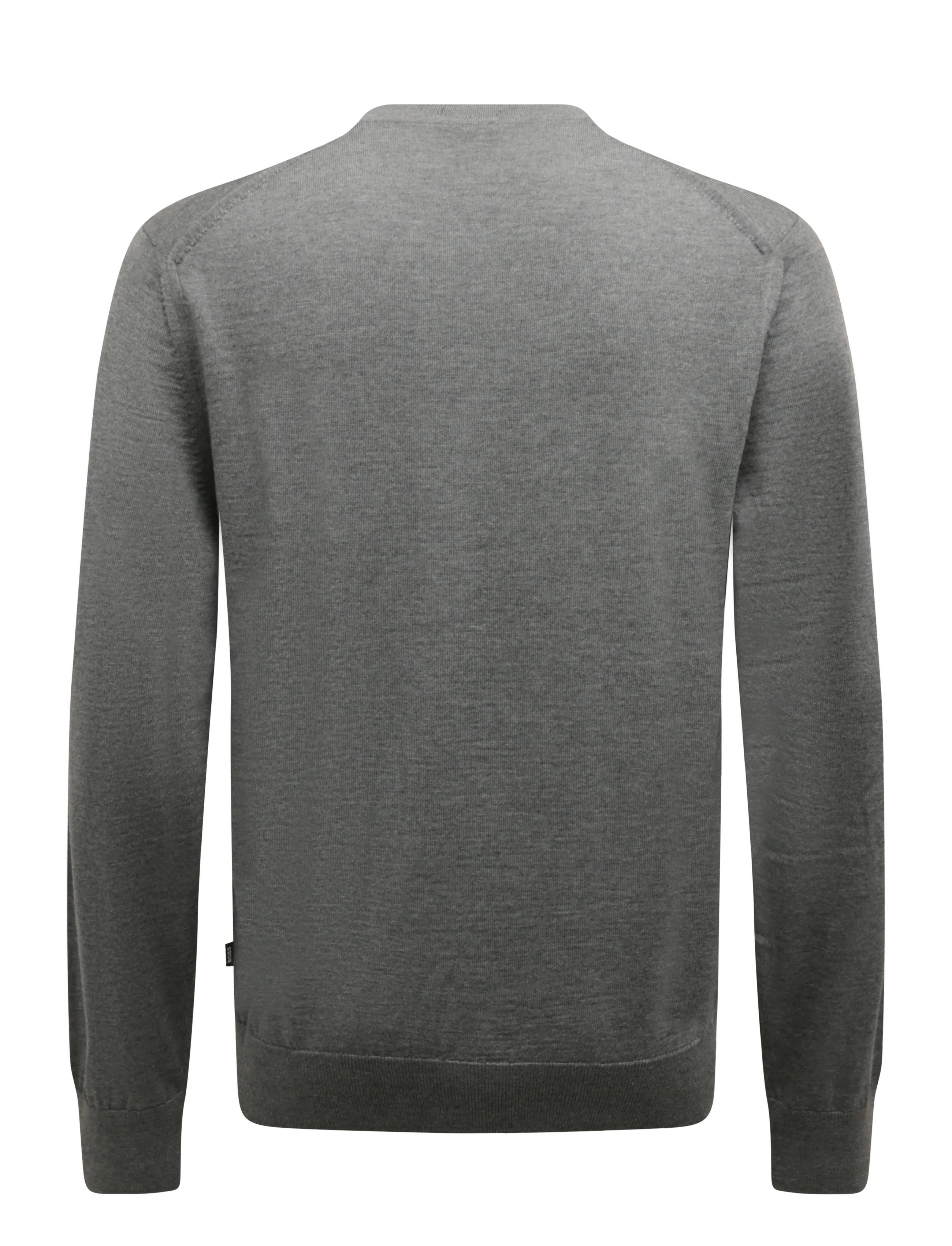BOSS - H-Leno - rundhals - medium grey - 1