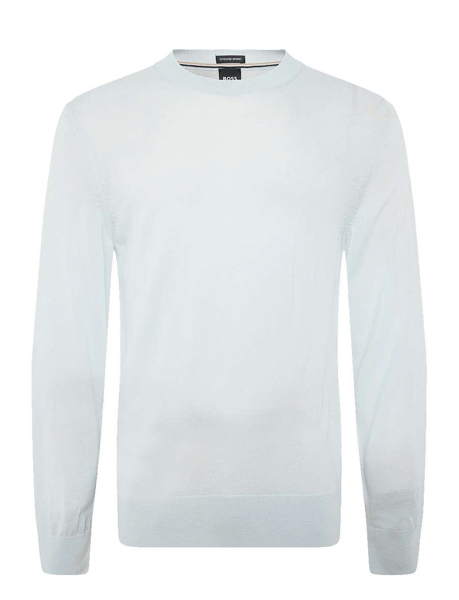 BOSS - H-Leno - round necks - open blue - 1