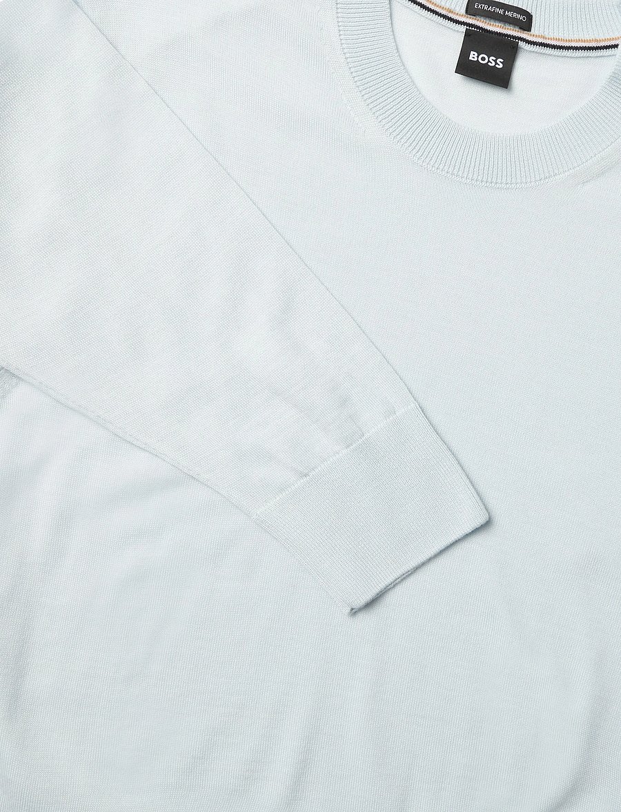 BOSS - H-Leno - round necks - open blue - 4