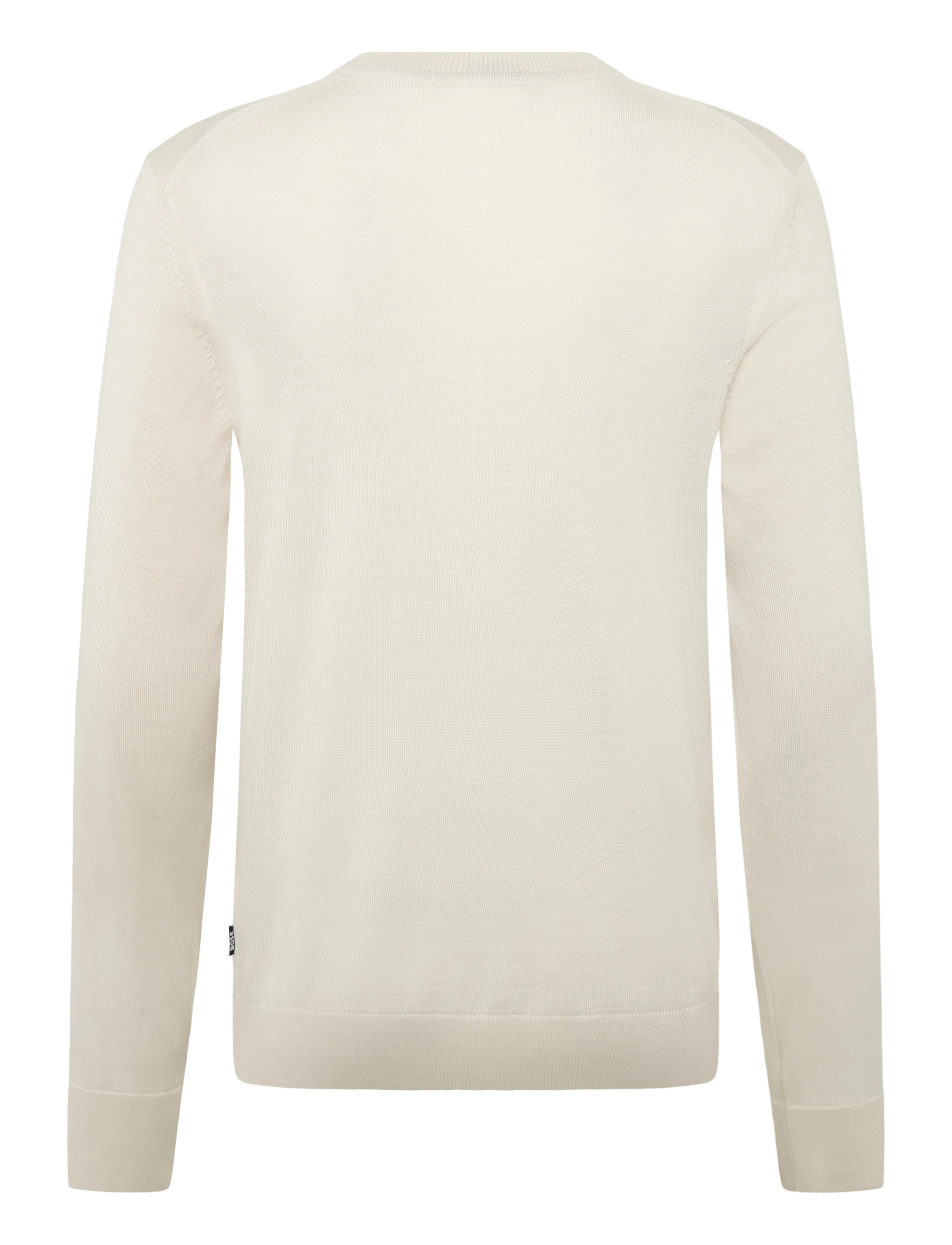 BOSS - H-Leno - rundhals - open white - 1