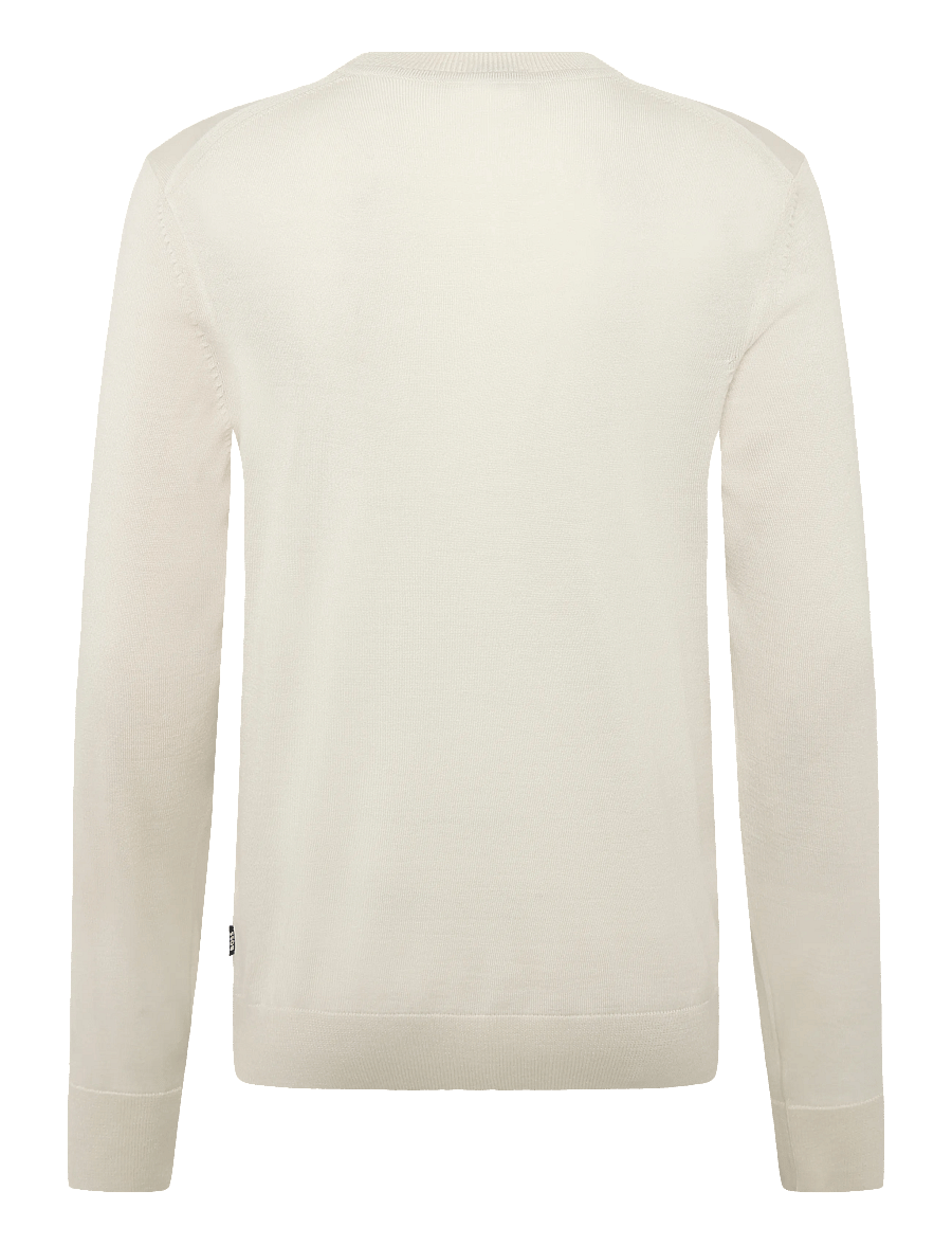 BOSS - H-Leno - Ümara kaelusega - open white - 2