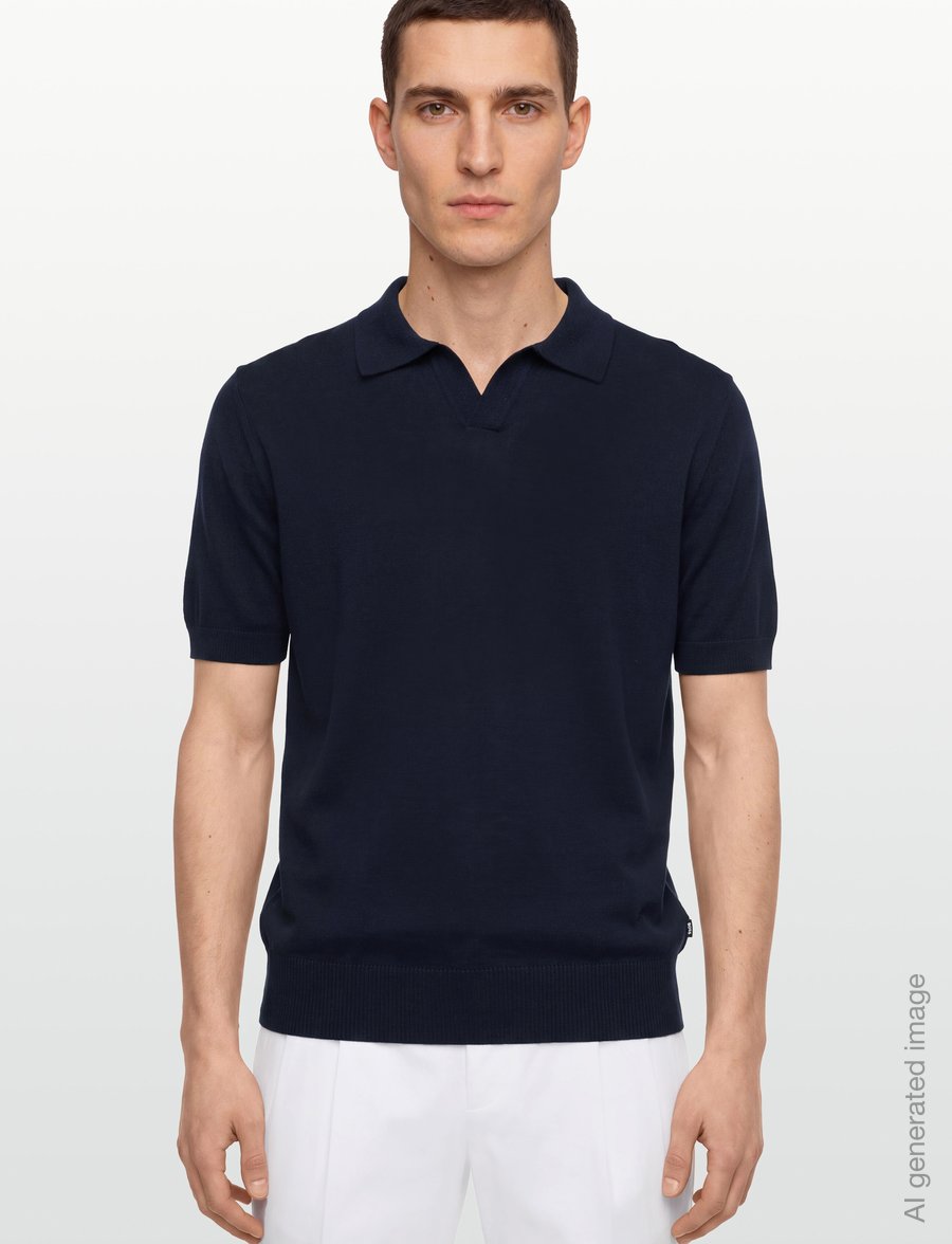 BOSS - H-Lantoni - polostrik - dark blue - 3