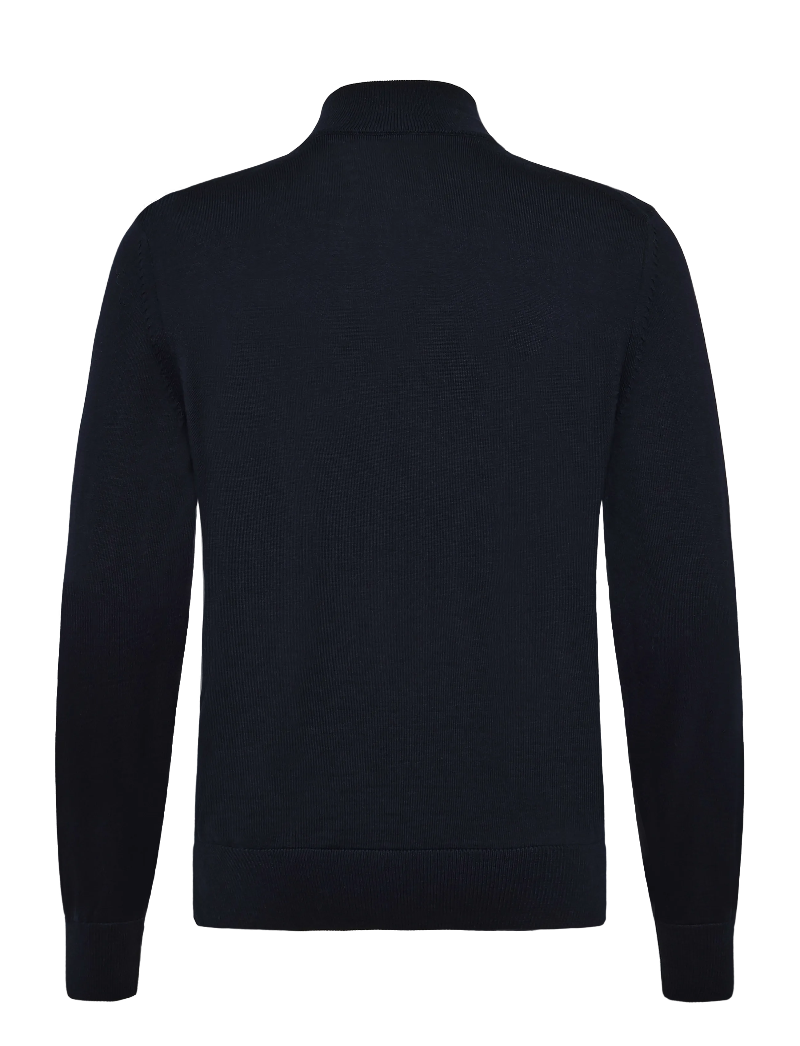 BOSS - H-Ebenji - pullover mit halbem reißverschluss - dark blue - 2