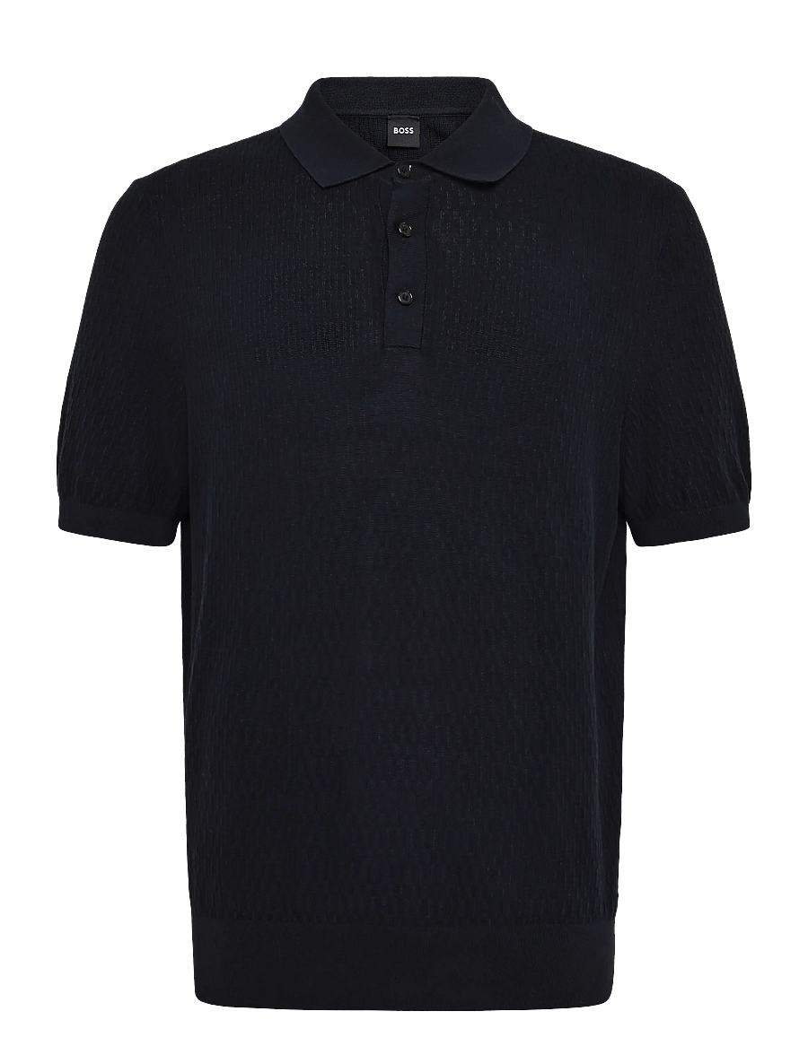 BOSS - H-Lurazio - polostrik - dark blue - 0