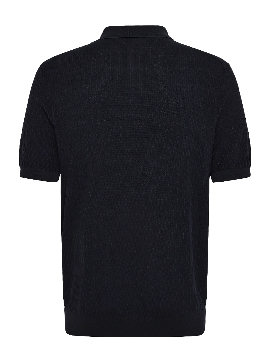 BOSS - H-Lurazio - polostrik - dark blue - 1
