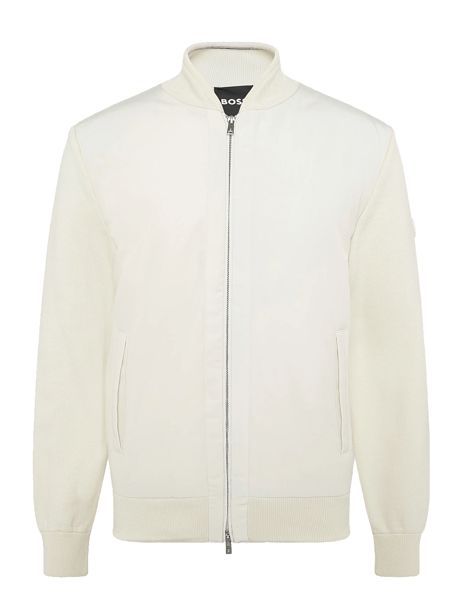 BOSS - C-Levaio - hybridjakker - open white - 1