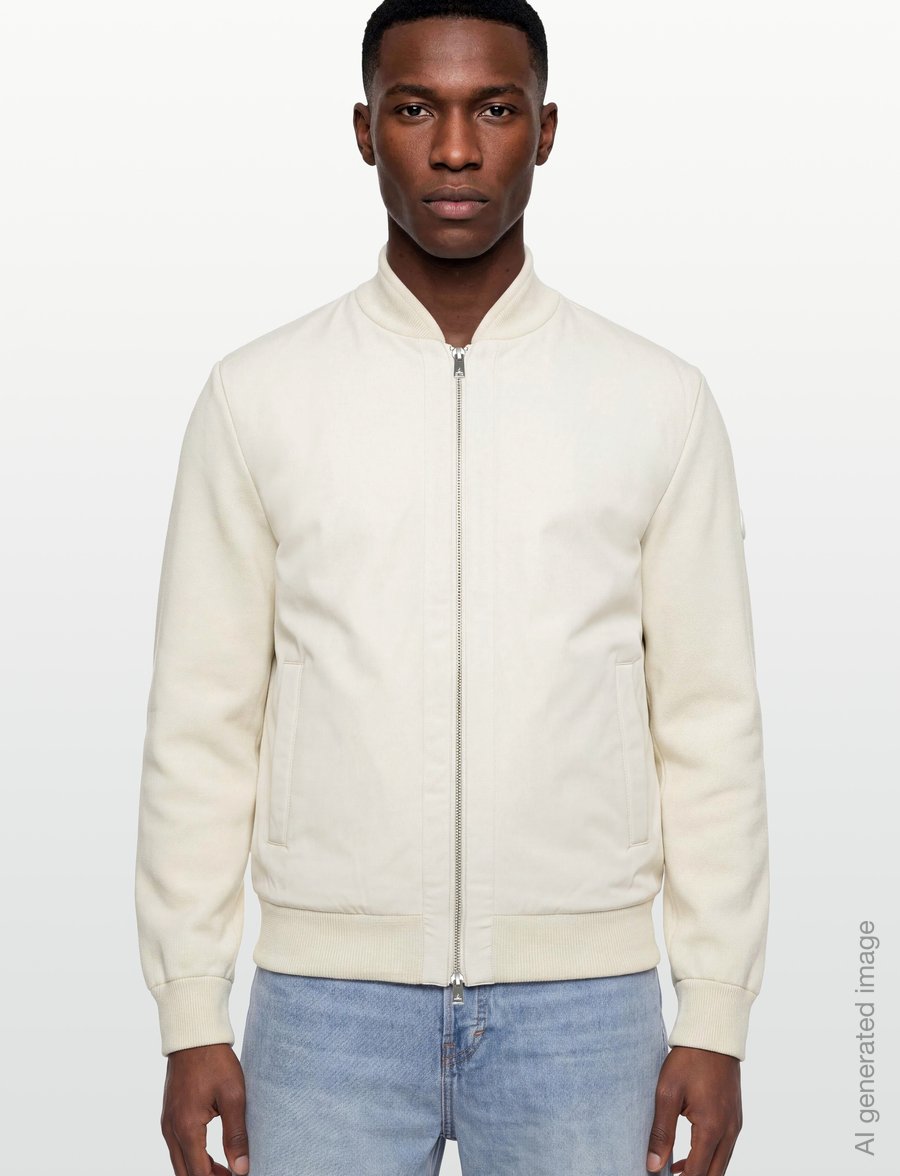 BOSS - C-Levaio - hybridjakker - open white - 3