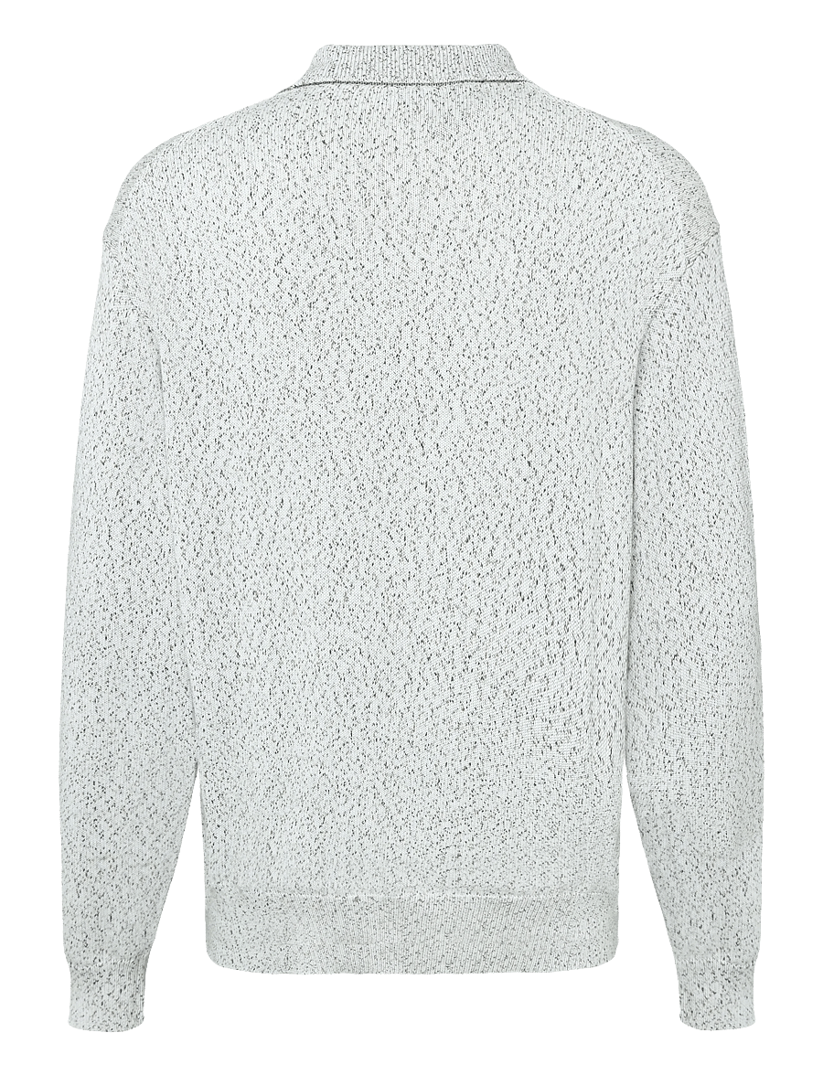 BOSS - C-Lomerlo - long-sleeved knitted polos - black - 1