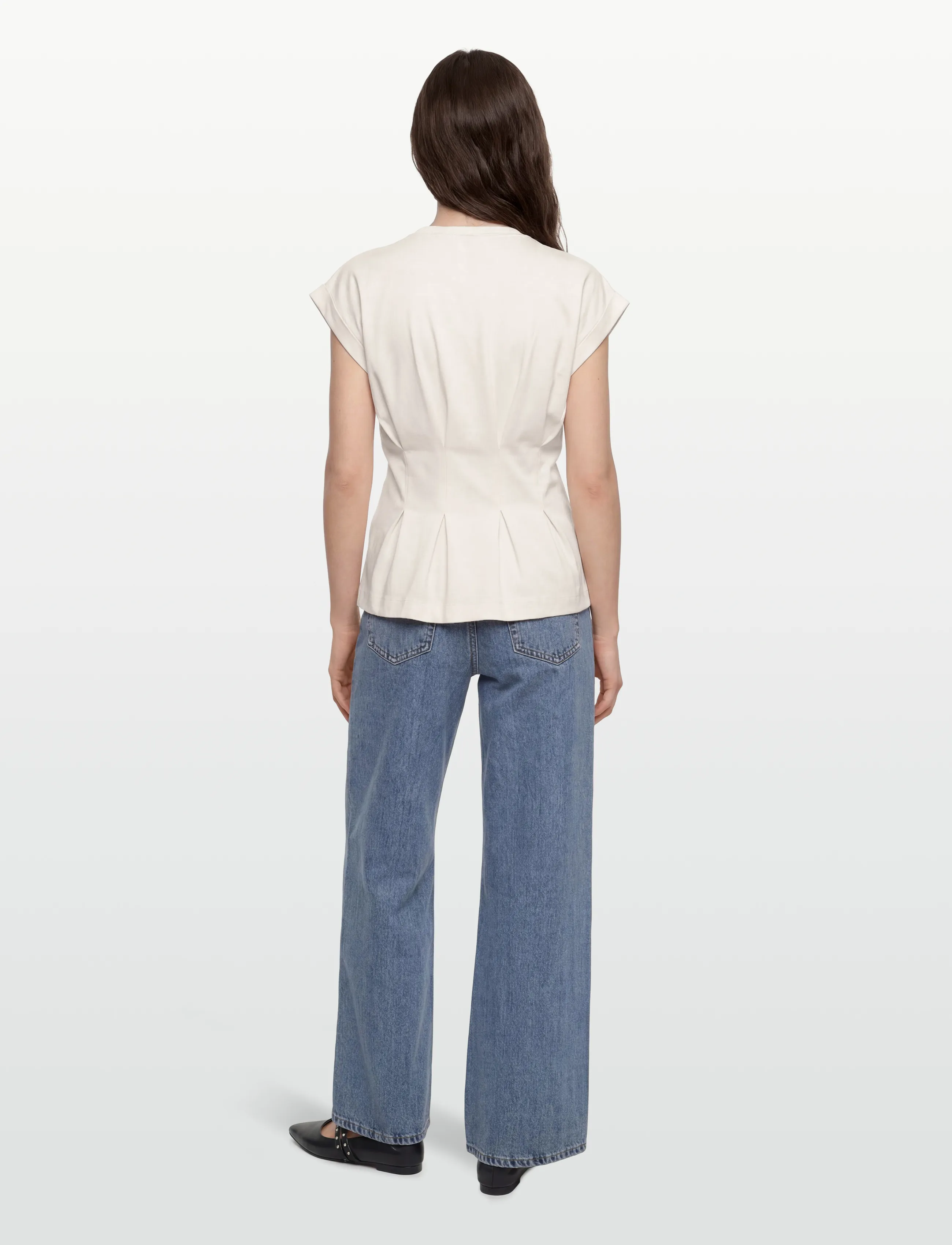 BOSS - Evinata - t-shirts - open white - 4