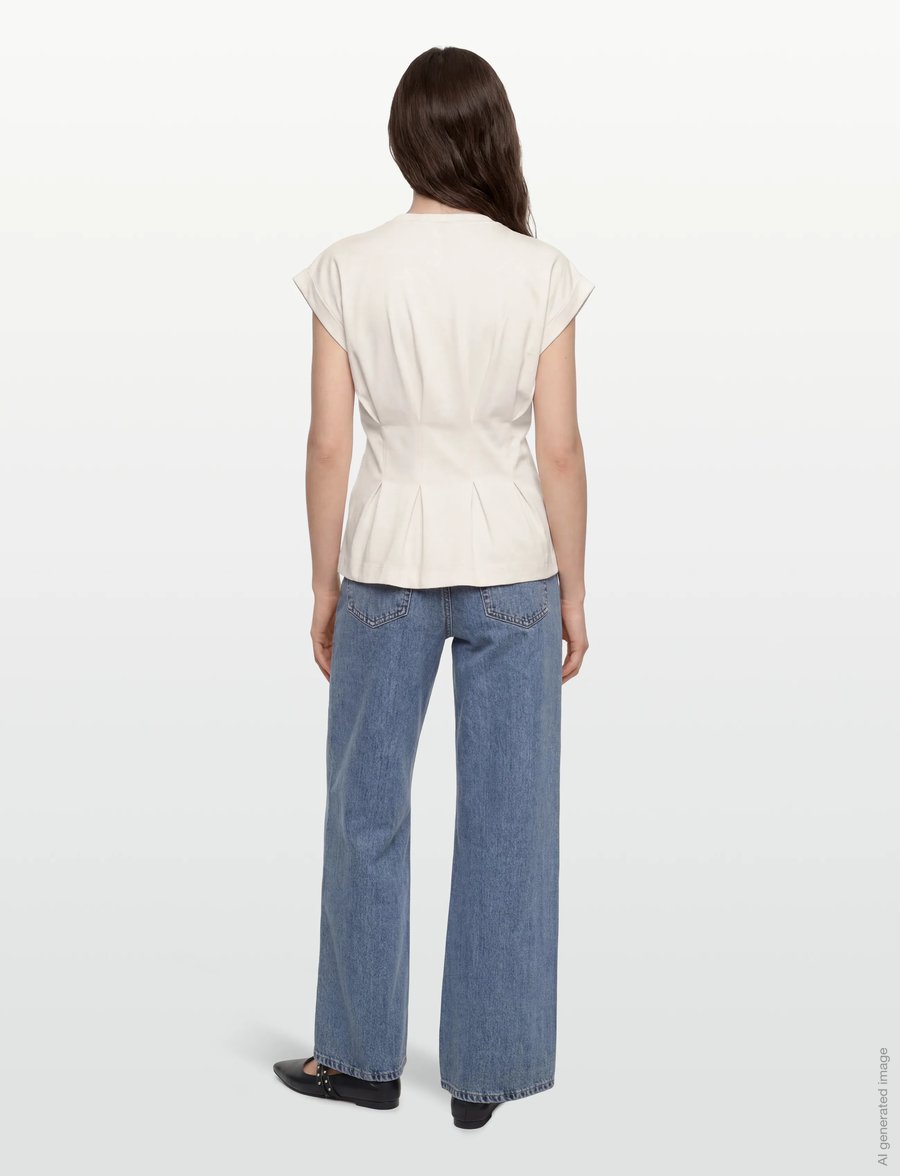 BOSS - Evinata - t-shirts - open white - 4