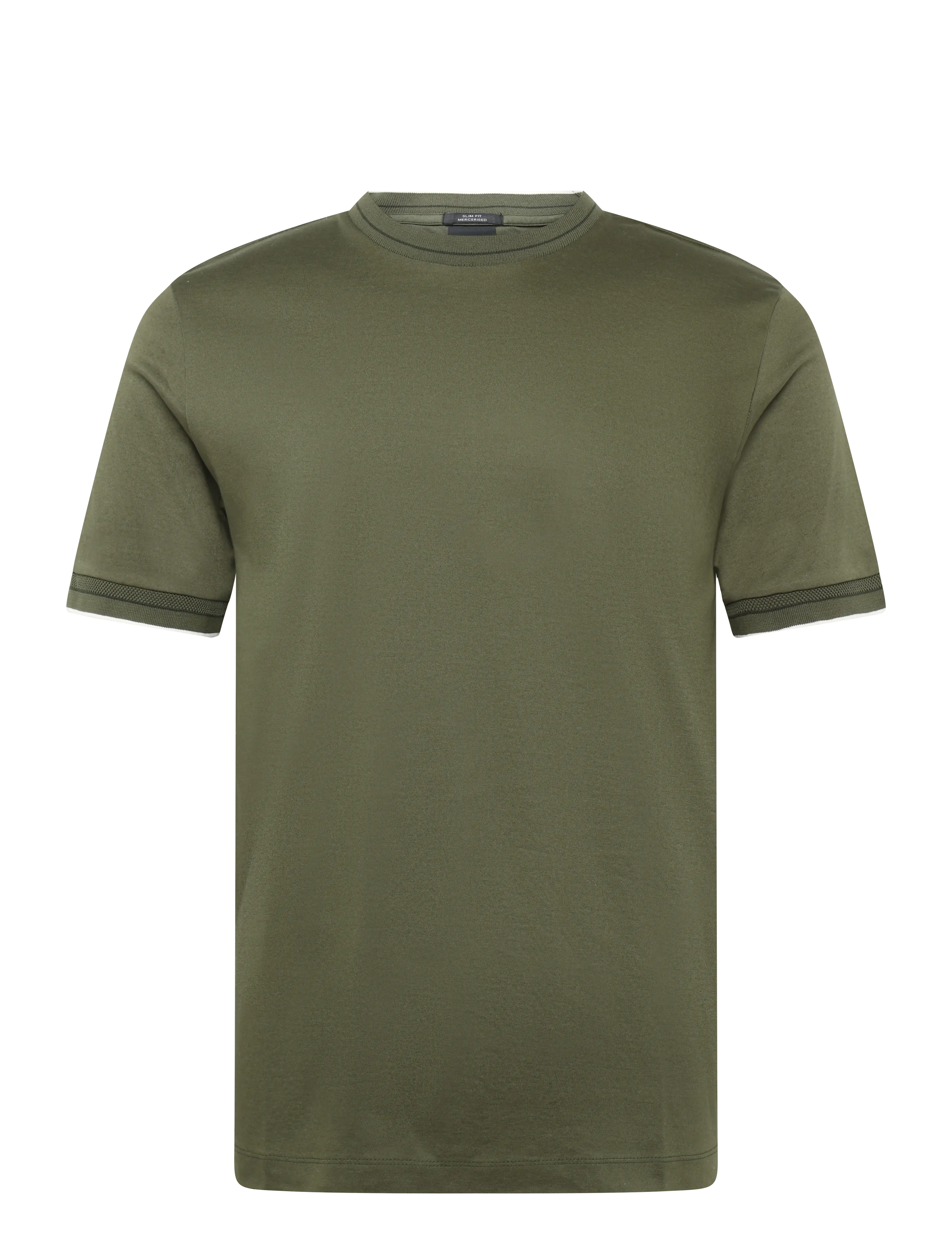 BOSS H-Tessler 195, XXL, T-shirts, Khakigrün - Short-sleeved, Männerswear
