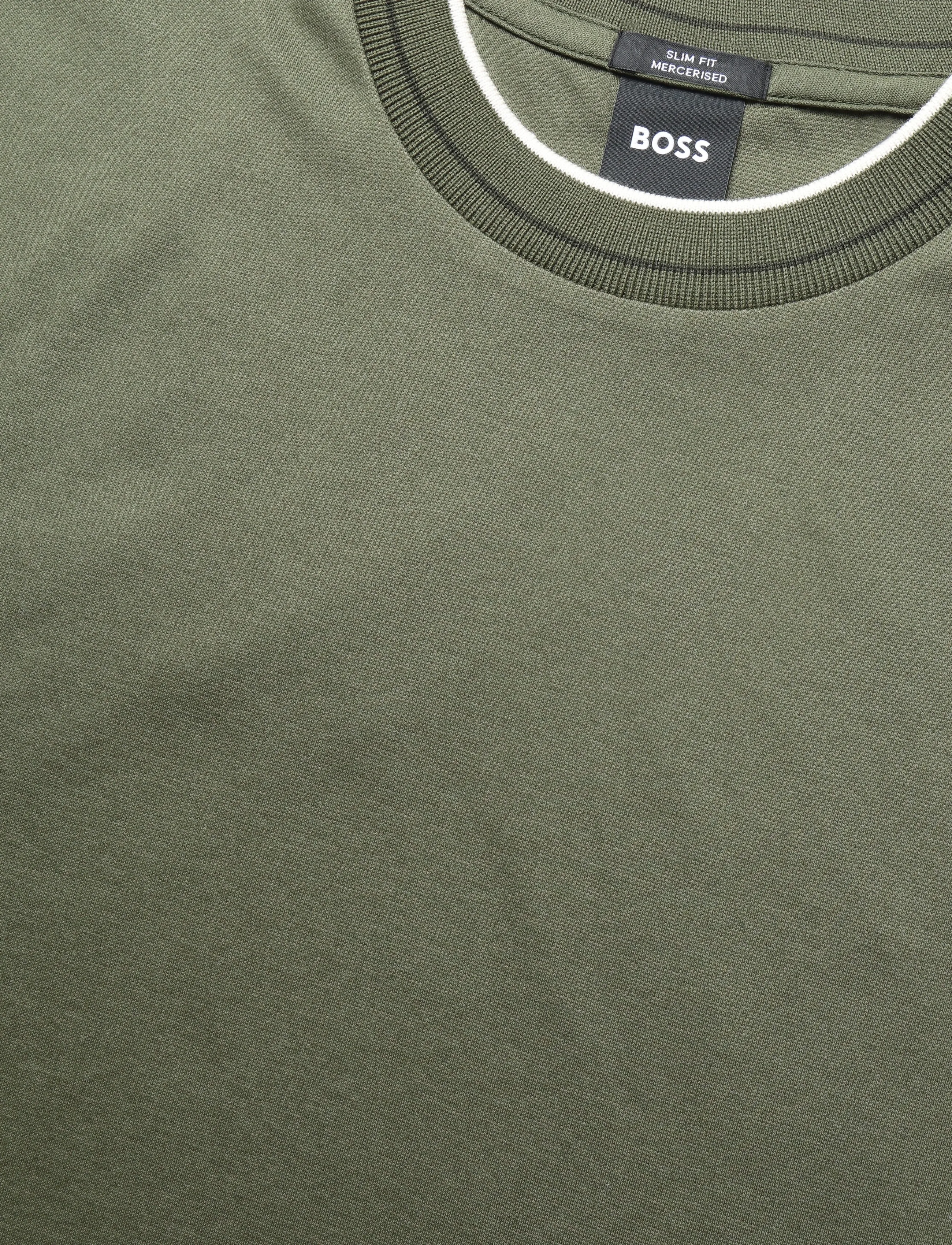BOSS - H-Tessler 195 - kortärmade t-shirts - open green - 2