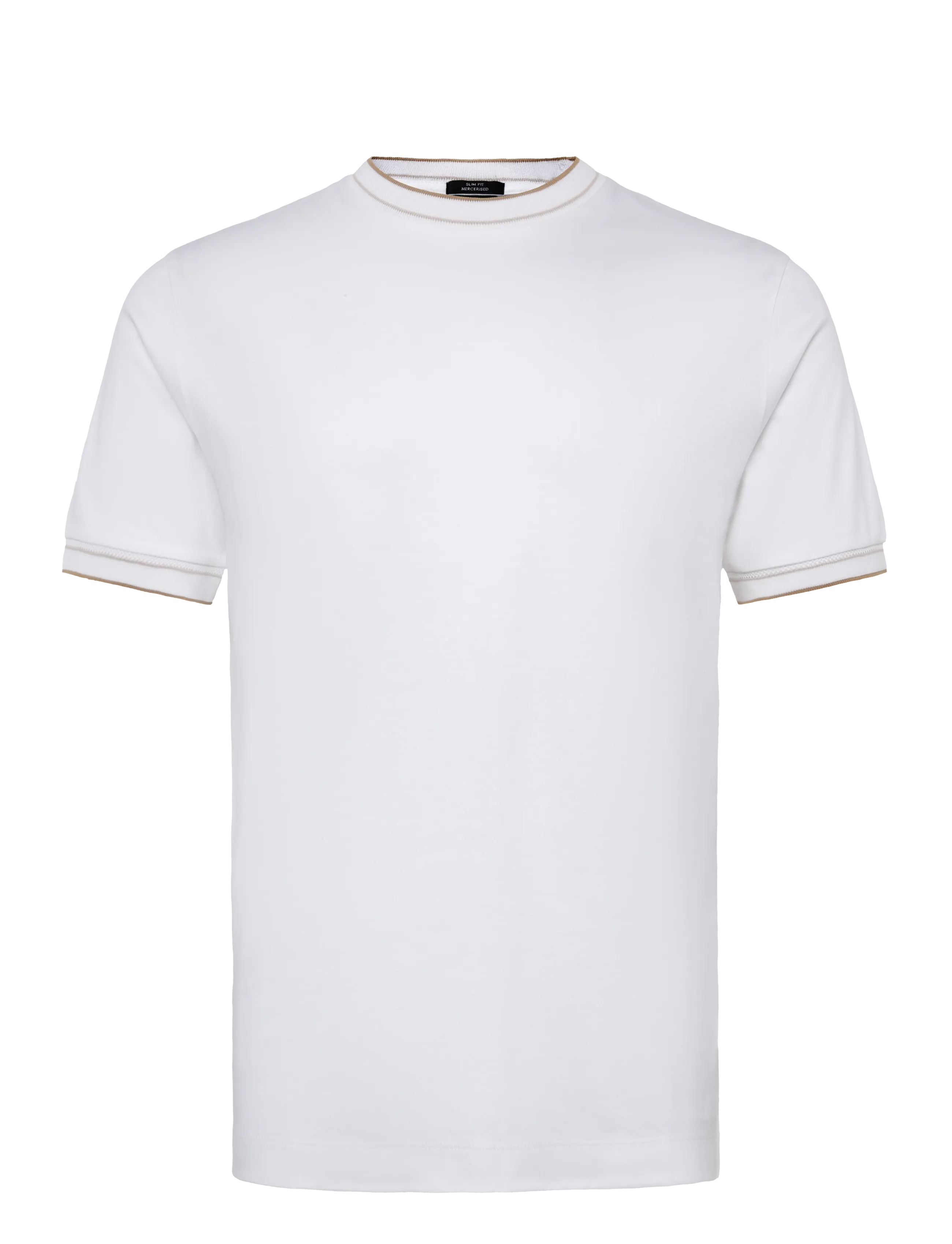 BOSS H-Tessler 195 - T-shirts - WHITE / white