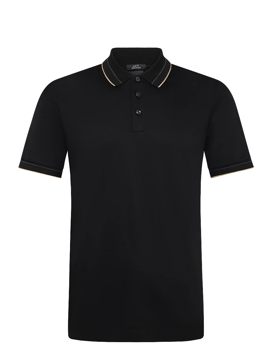 BOSS - H-Phillipson 195 - polostrik - black - 0