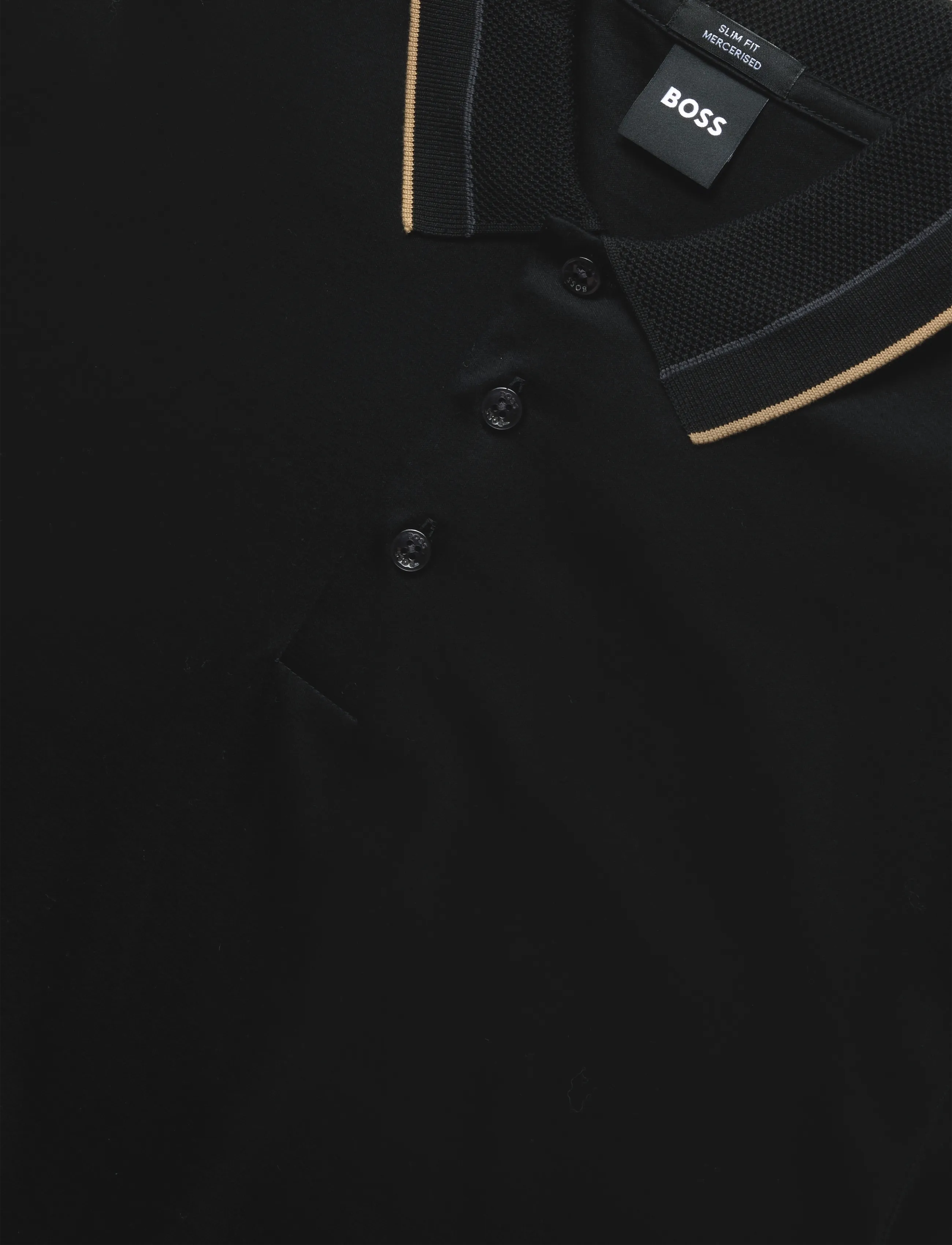 BOSS - H-Phillipson 195 - polostrik - black - 2