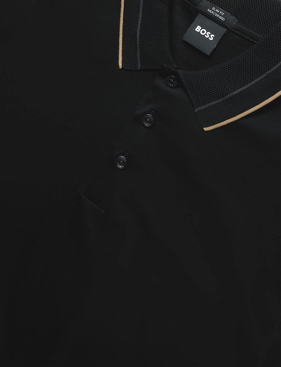BOSS - H-Phillipson 195 - polostrik - black - 2
