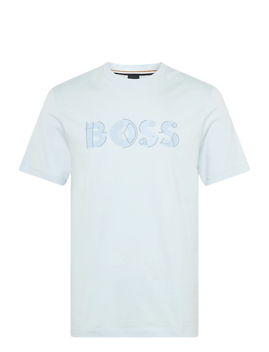 BOSS - C-Thompson 89 - short-sleeved t-shirts - open blue - 1