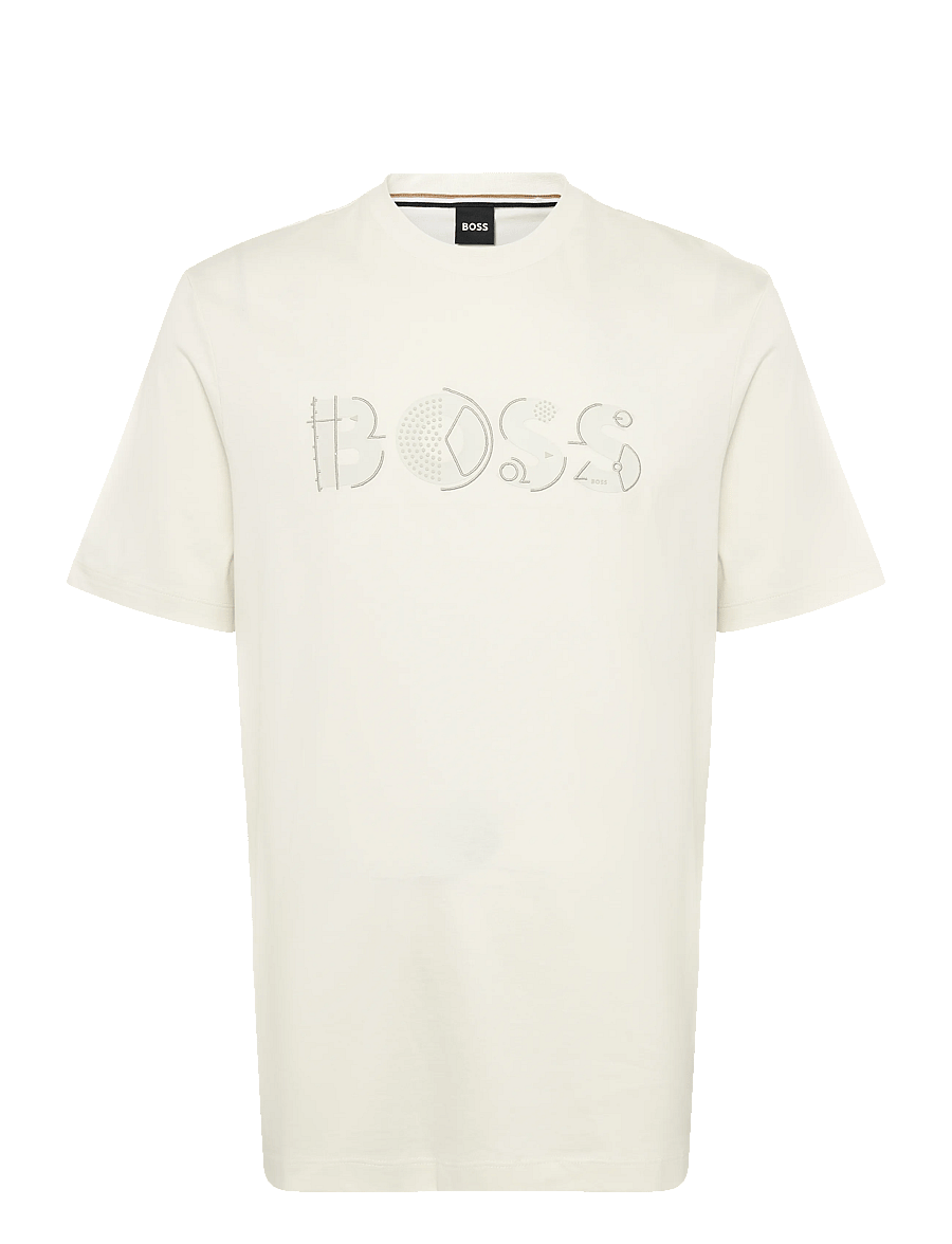 BOSS - C-Thompson 89 - kurzärmelige t-shirts - open white - 1