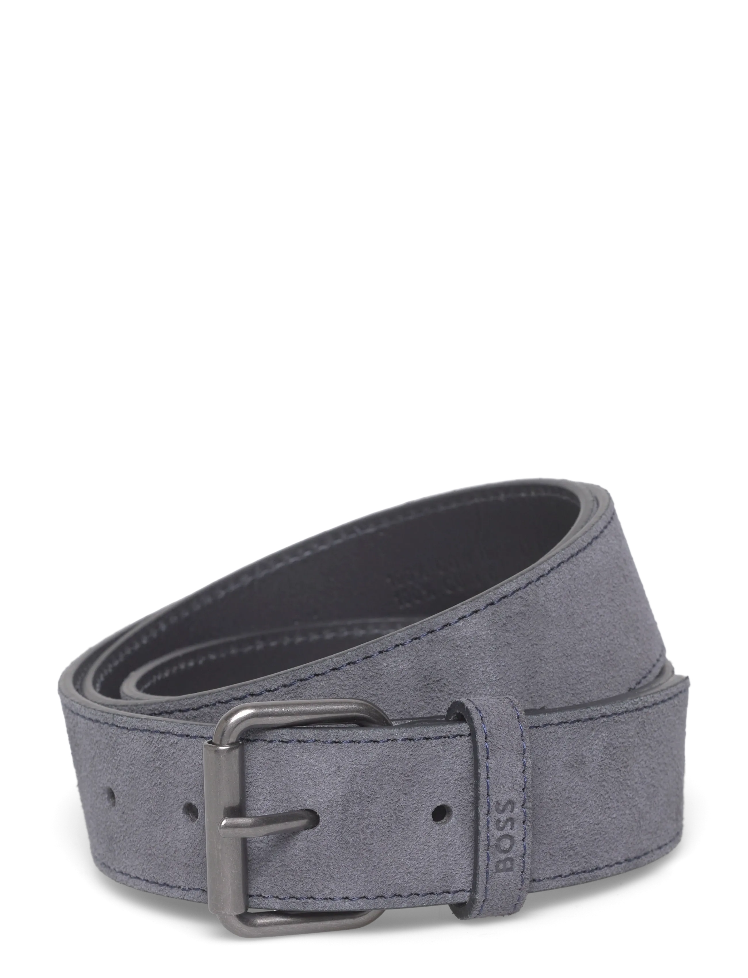 BOSS Narun-Sd-St_Sz35, 105, Grey, Bælter > Klassiske Bælter, Herre