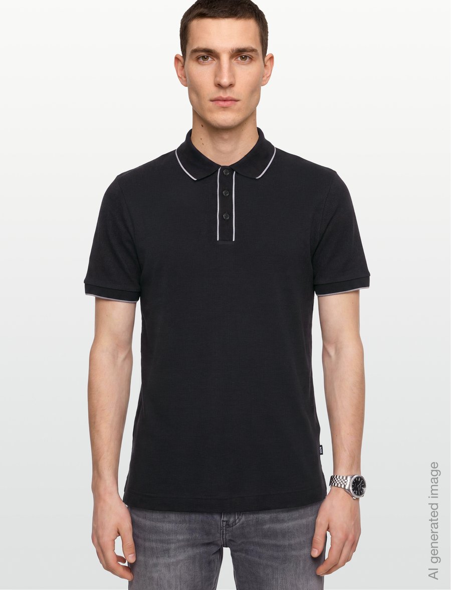 BOSS - H-Parlay 81 - kortärmade pikéer - black - 3