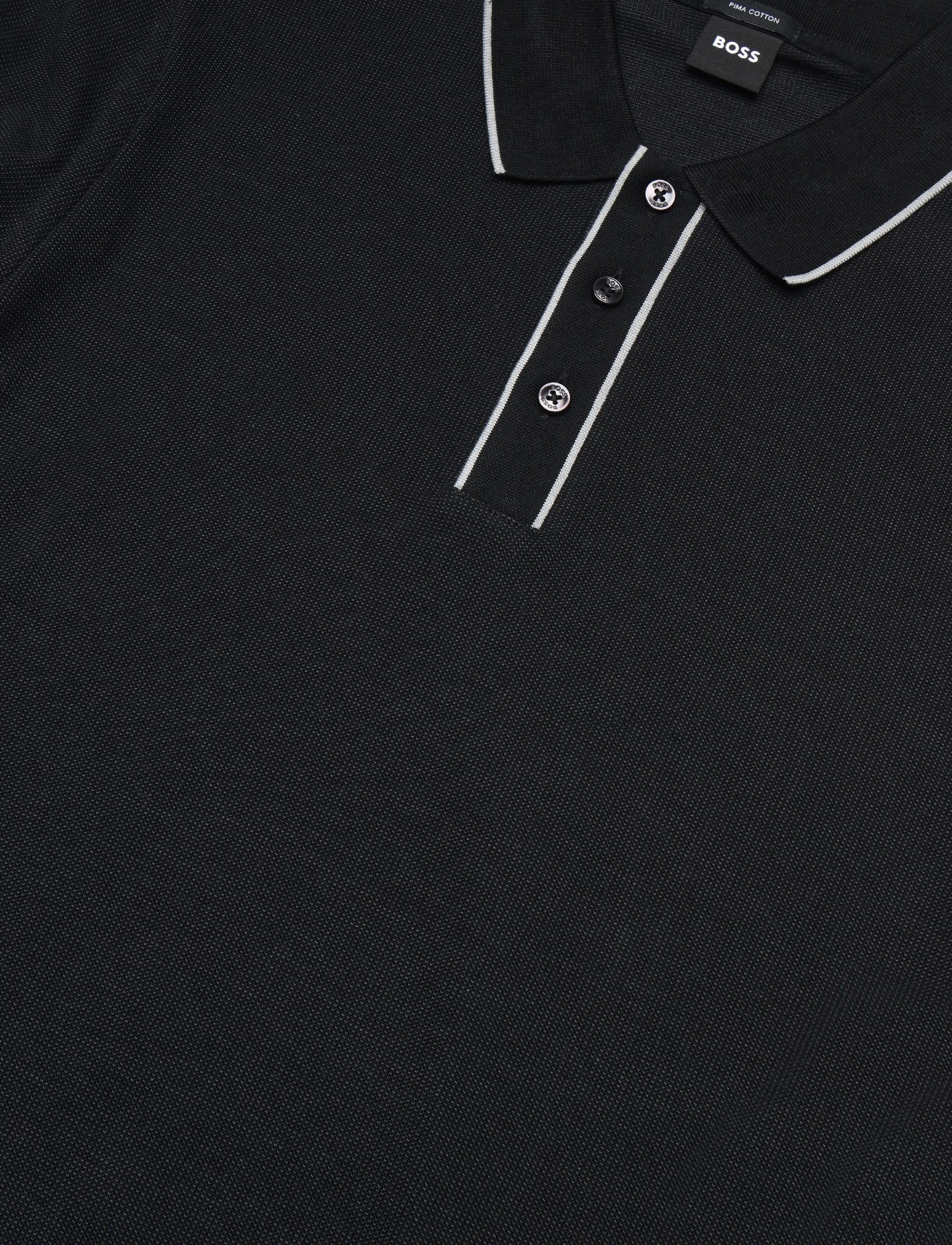 BOSS - H-Parlay 81 - kortærmede poloer - black - 2