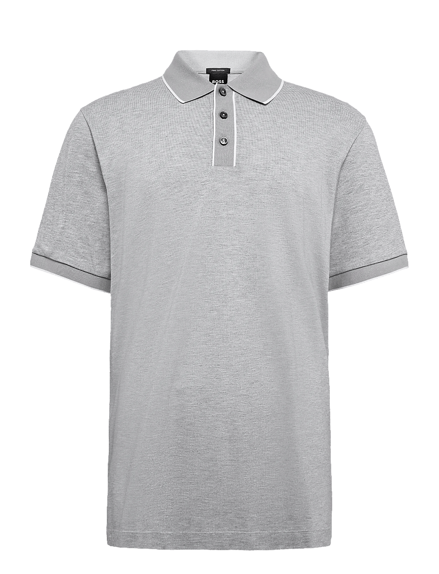 BOSS - H-Parlay 81 - kortærmede poloer - open grey - 0