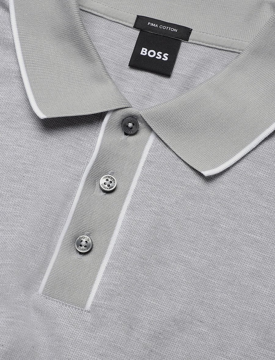 BOSS - H-Parlay 81 - kortærmede poloer - open grey - 2