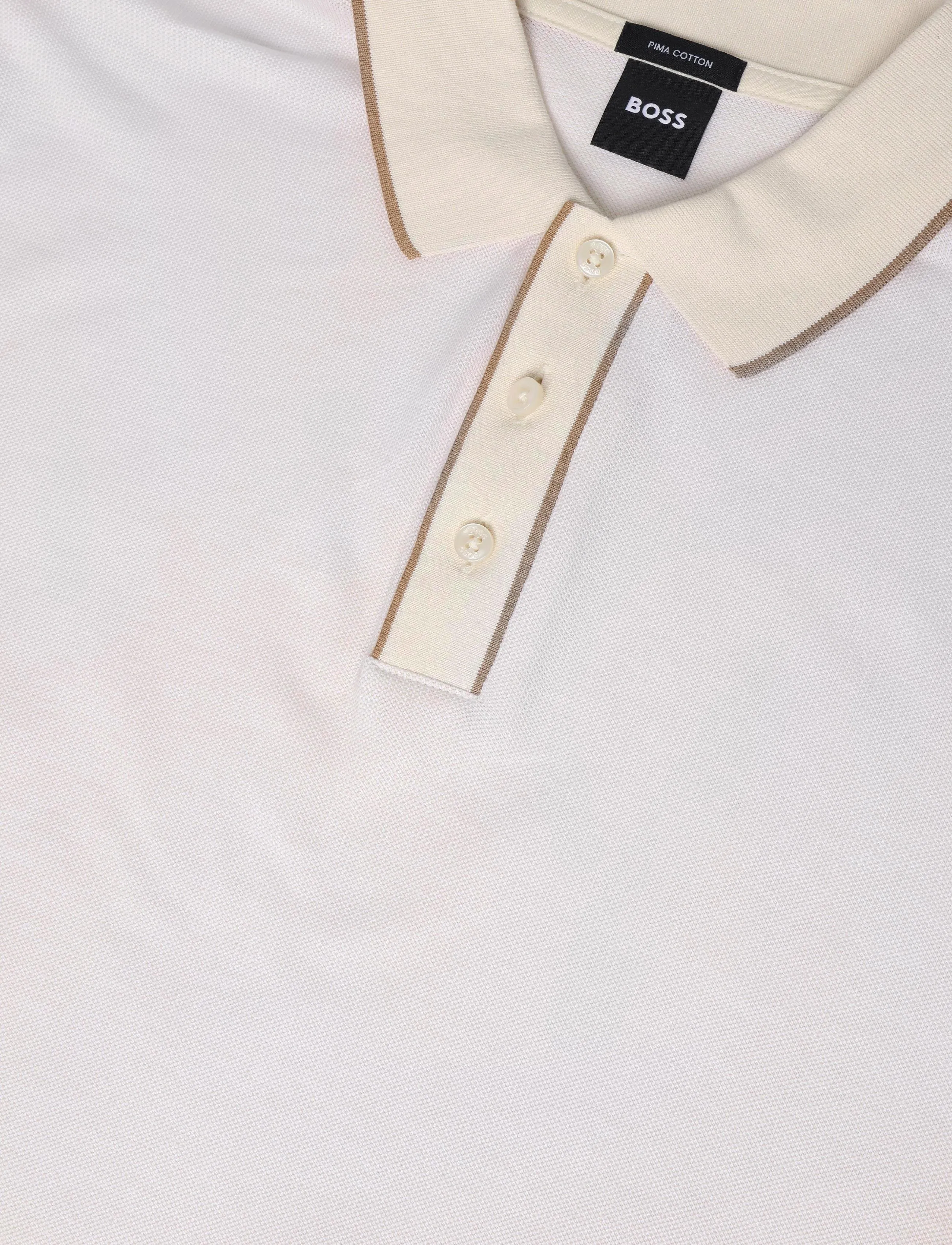 BOSS - H-Parlay 81 - kortærmede poloer - open white - 2