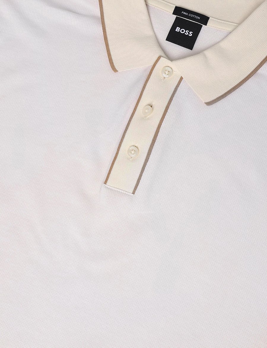 BOSS - H-Parlay 81 - kortærmede poloer - open white - 2