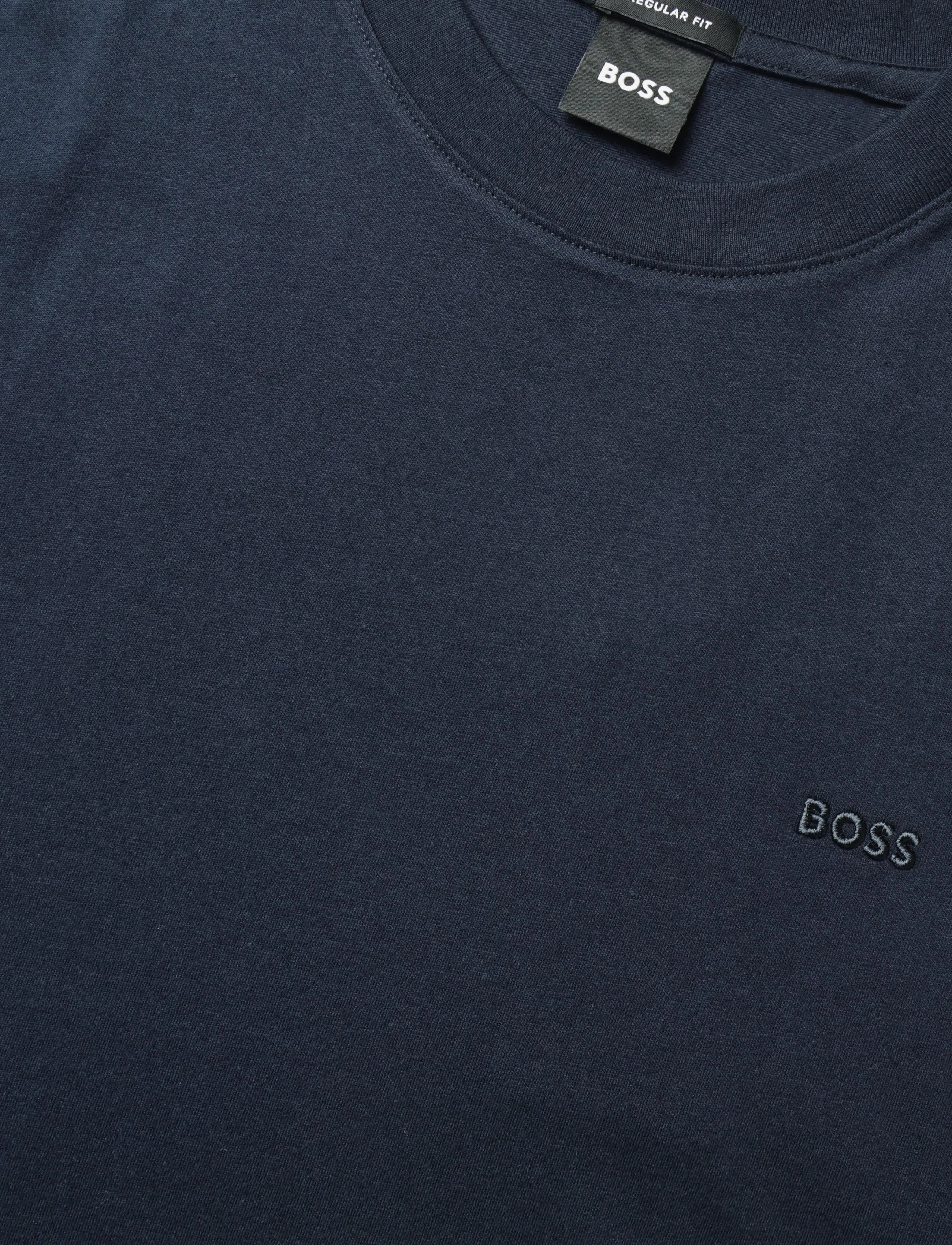 BOSS - Thompson 01 - kortærmede t-shirts - dark blue - 2